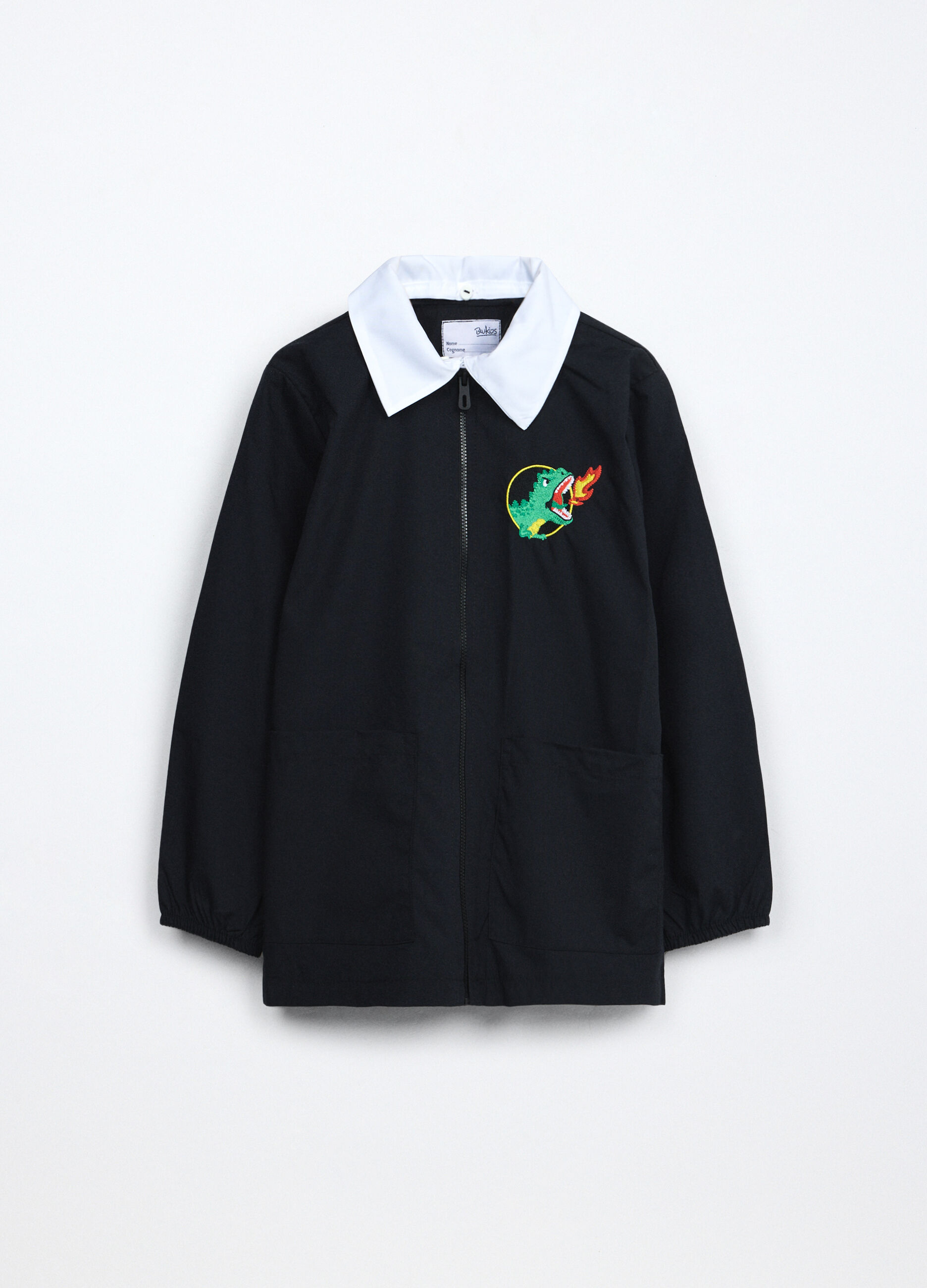 Grembiule con apertura full zip bambino