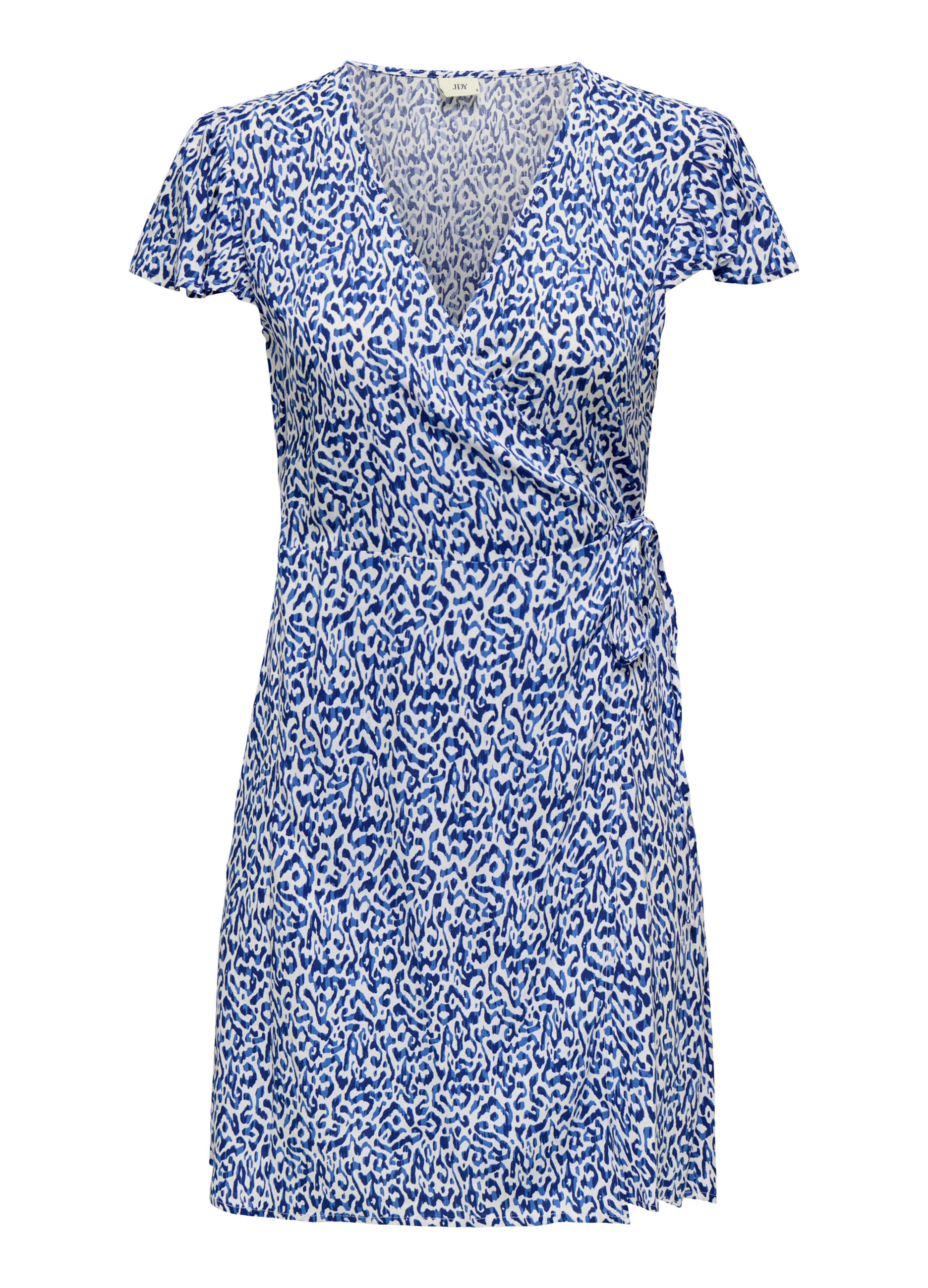 Abito corto animalier donna