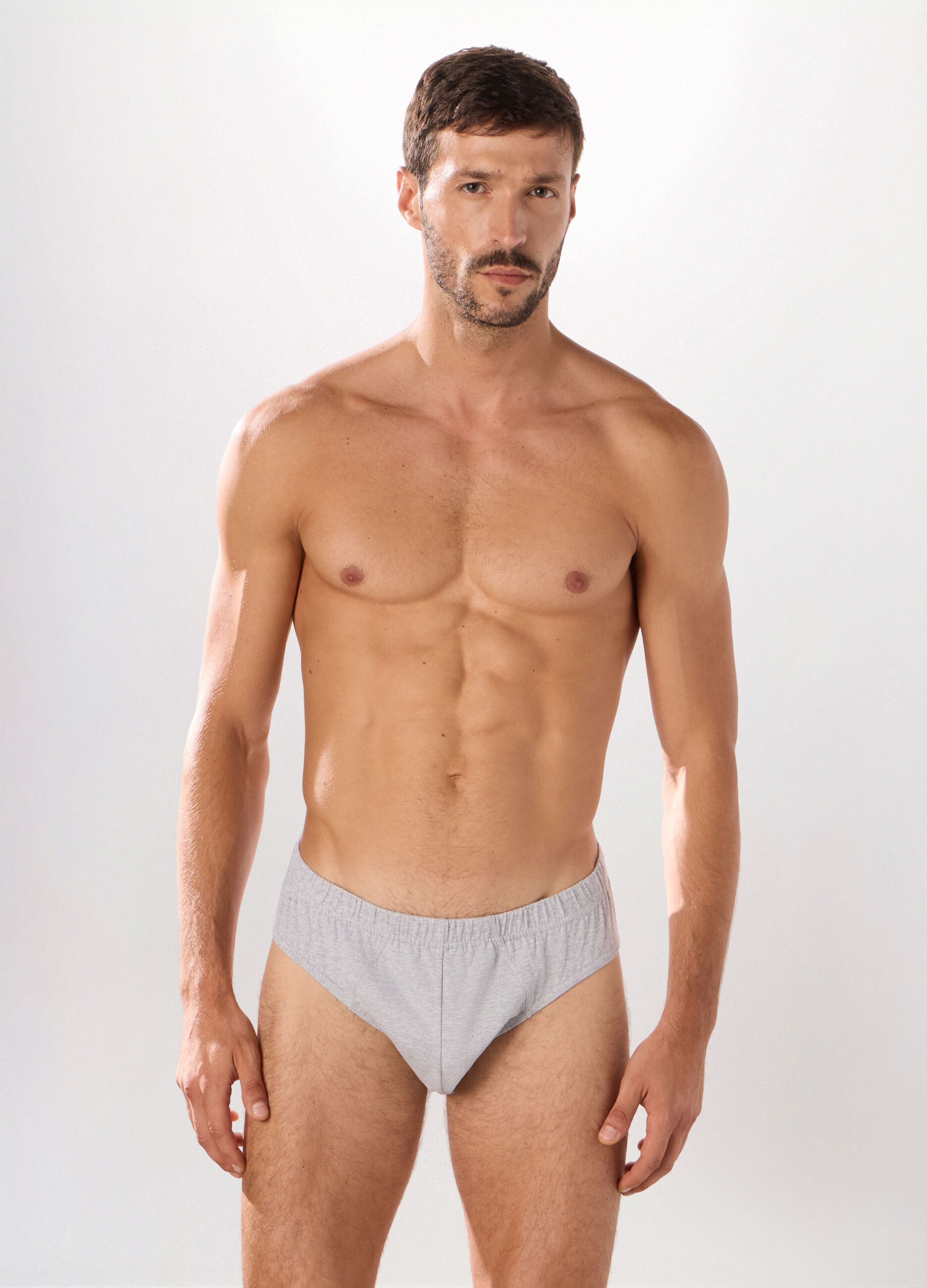 Slip in jersey di puro cotone uomo