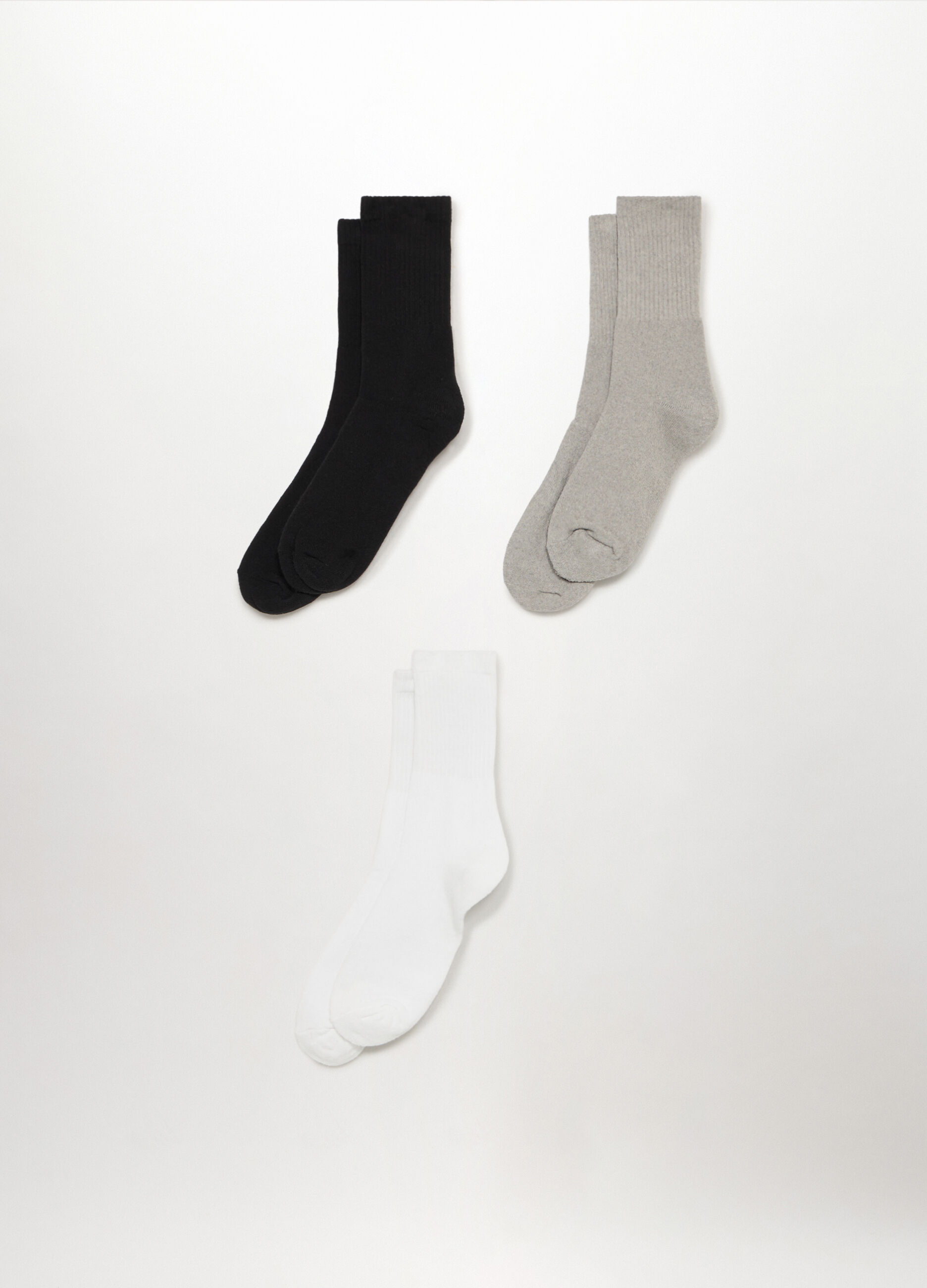 3 pack calzini tennis in misto cotone uomo