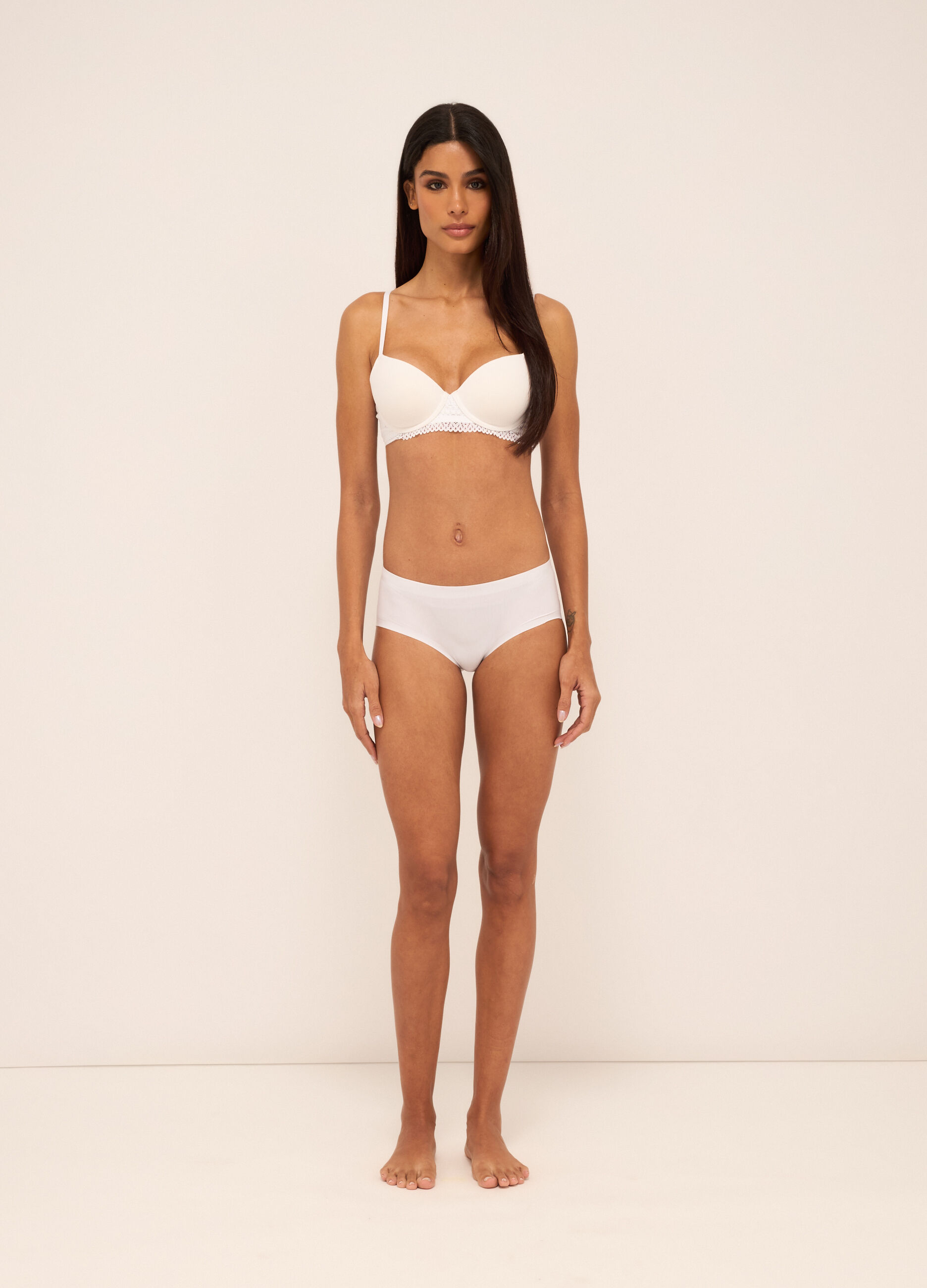 Reggiseno a balconcino con pizzo donna
