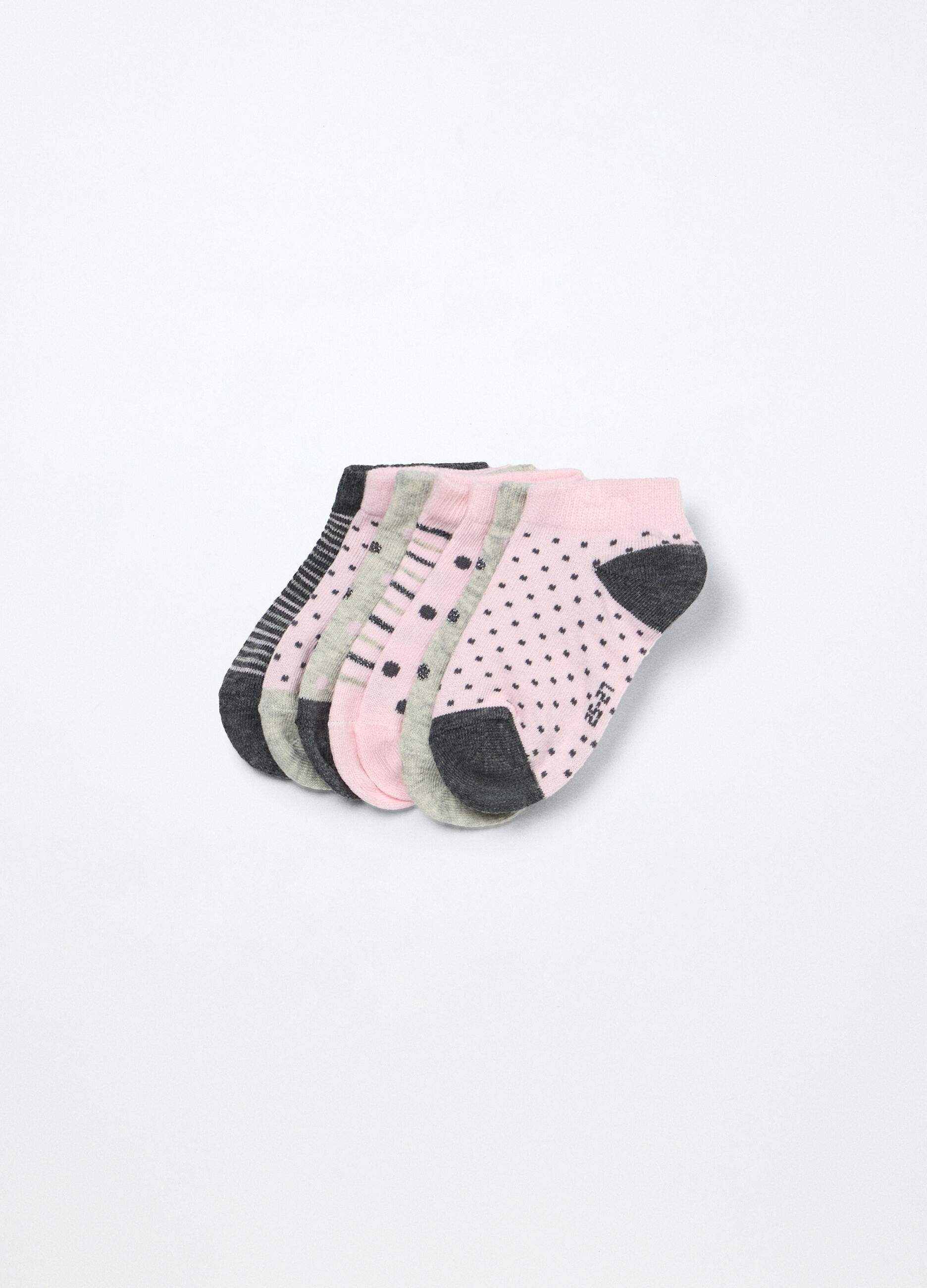 Pack 7 calze extra corte bambina