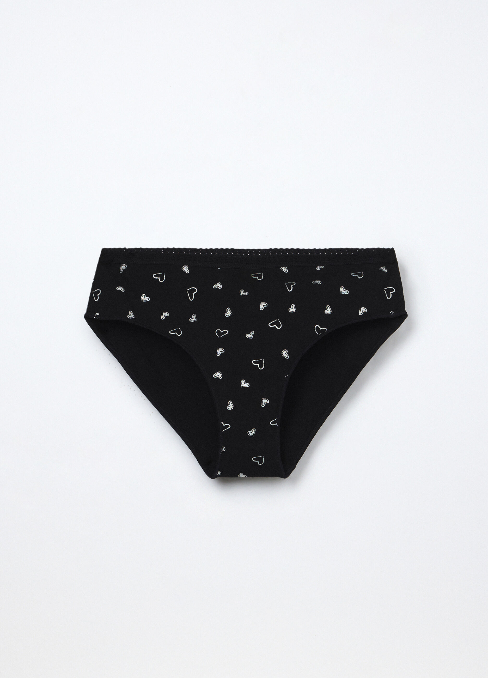 Slip in jersey di cotone stretch ragazza