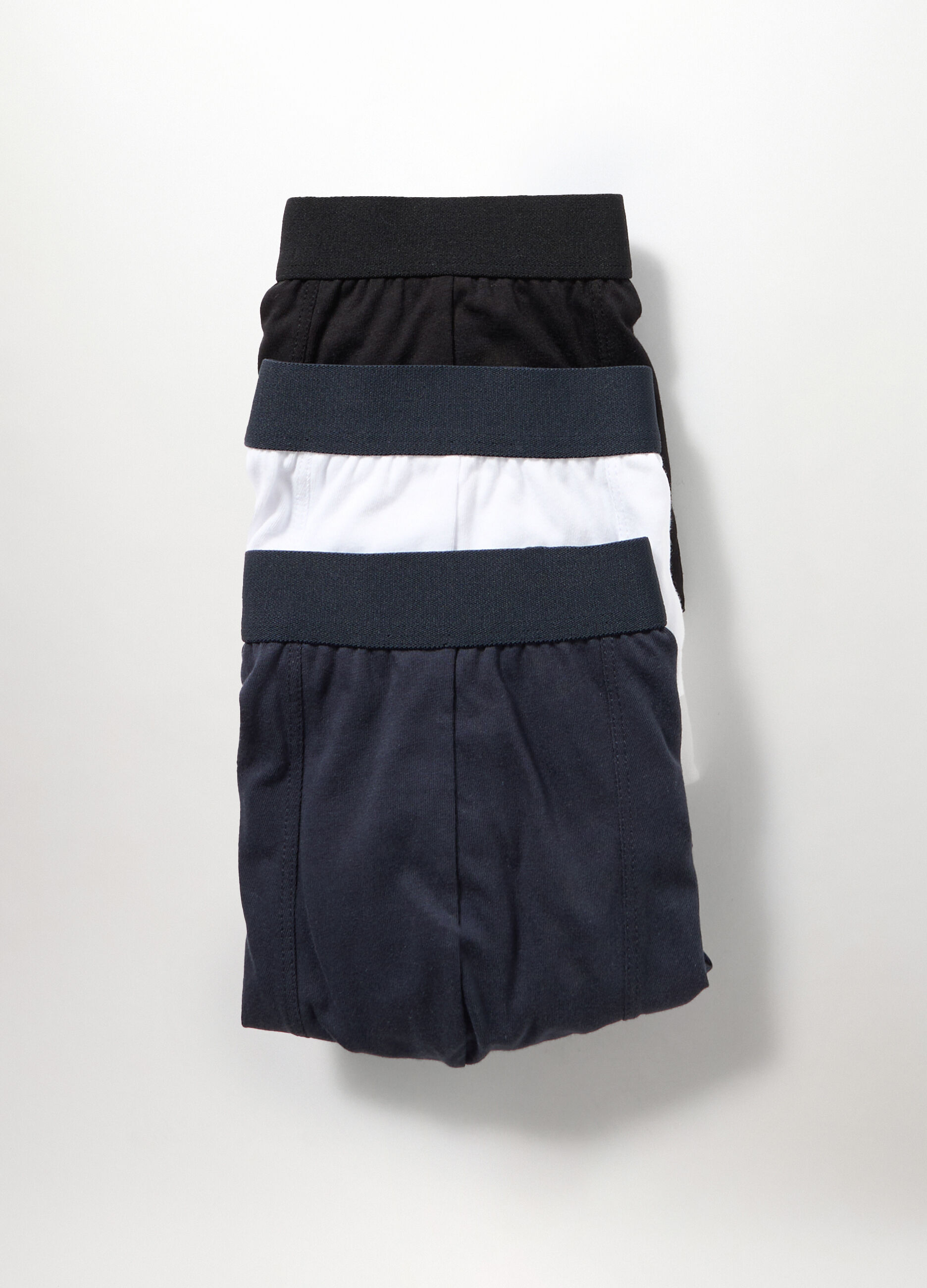 3 pack boxer in cotone con elastico uomo