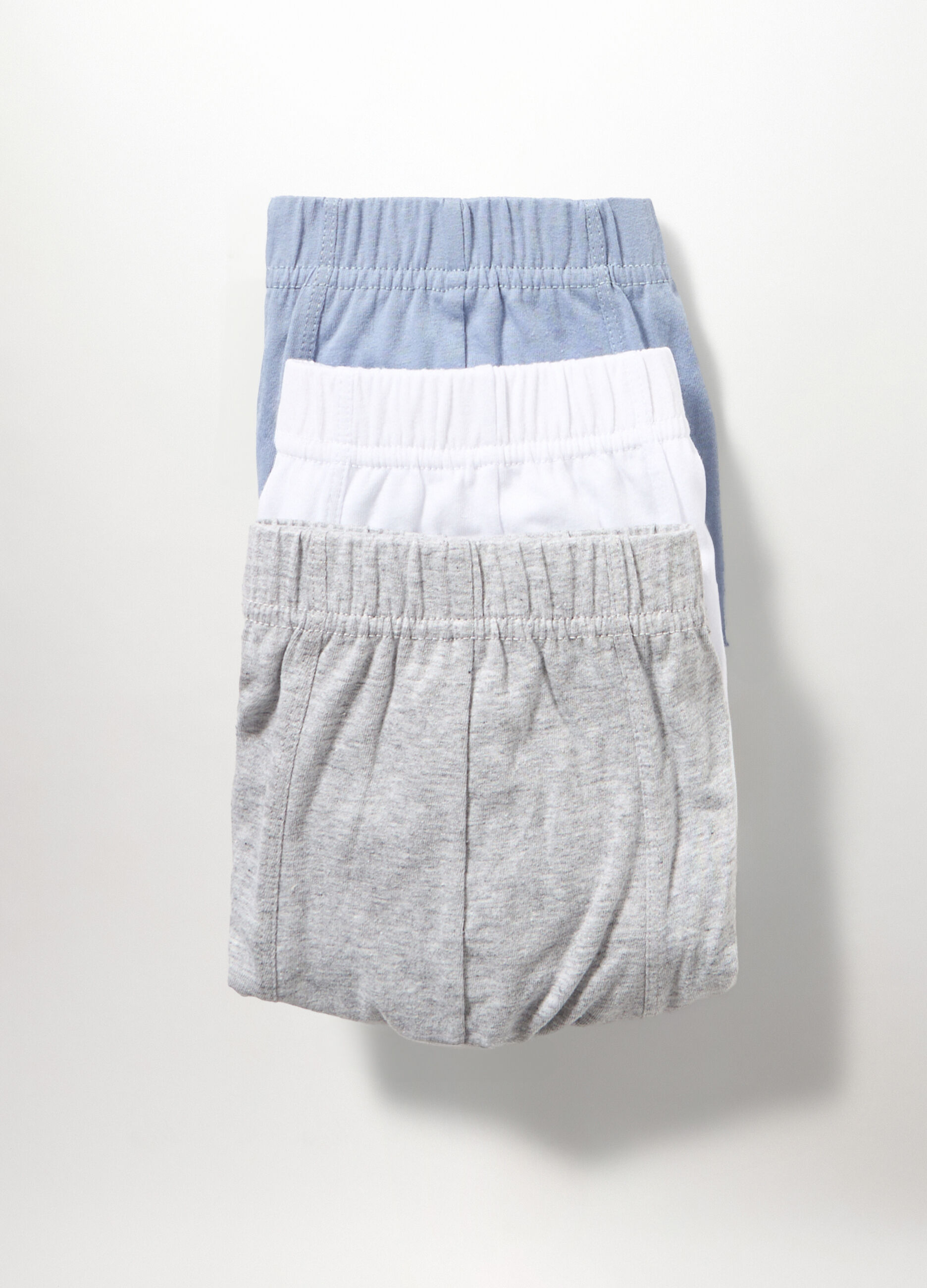 3 pack boxer in jersey di cotone multicolor uomo