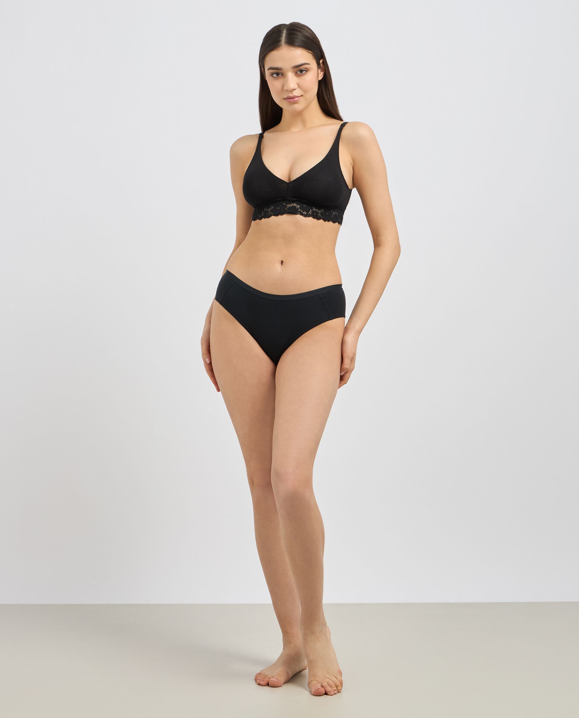 Brasiliana in cotone elasticizzato donna