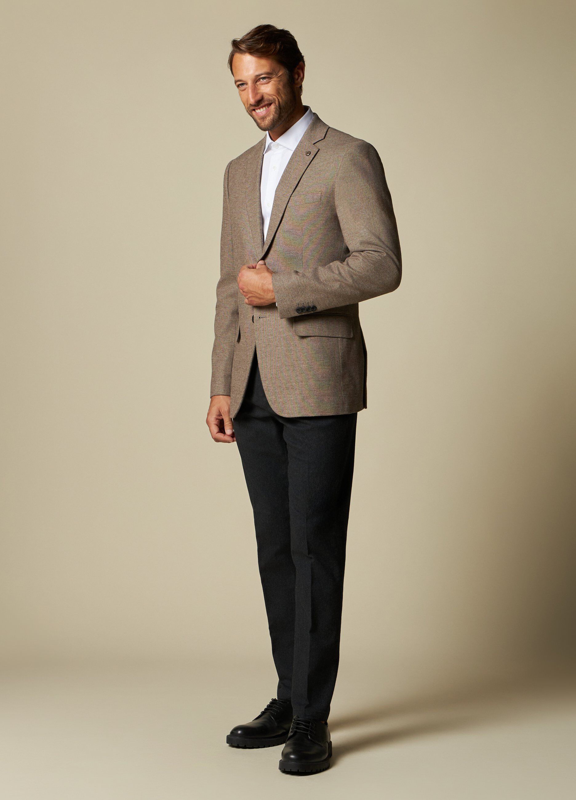 Blazer operato tinto filo Rumford uomo
