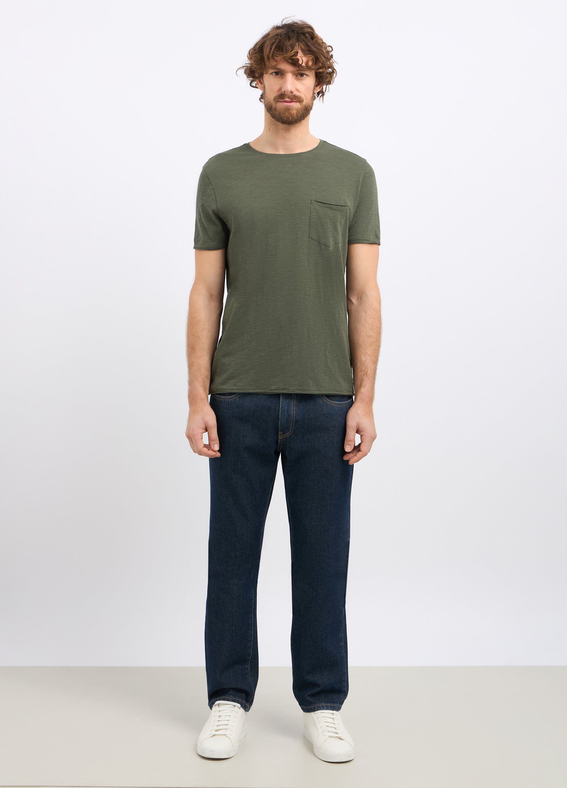 Jeans in puro cotone uomo