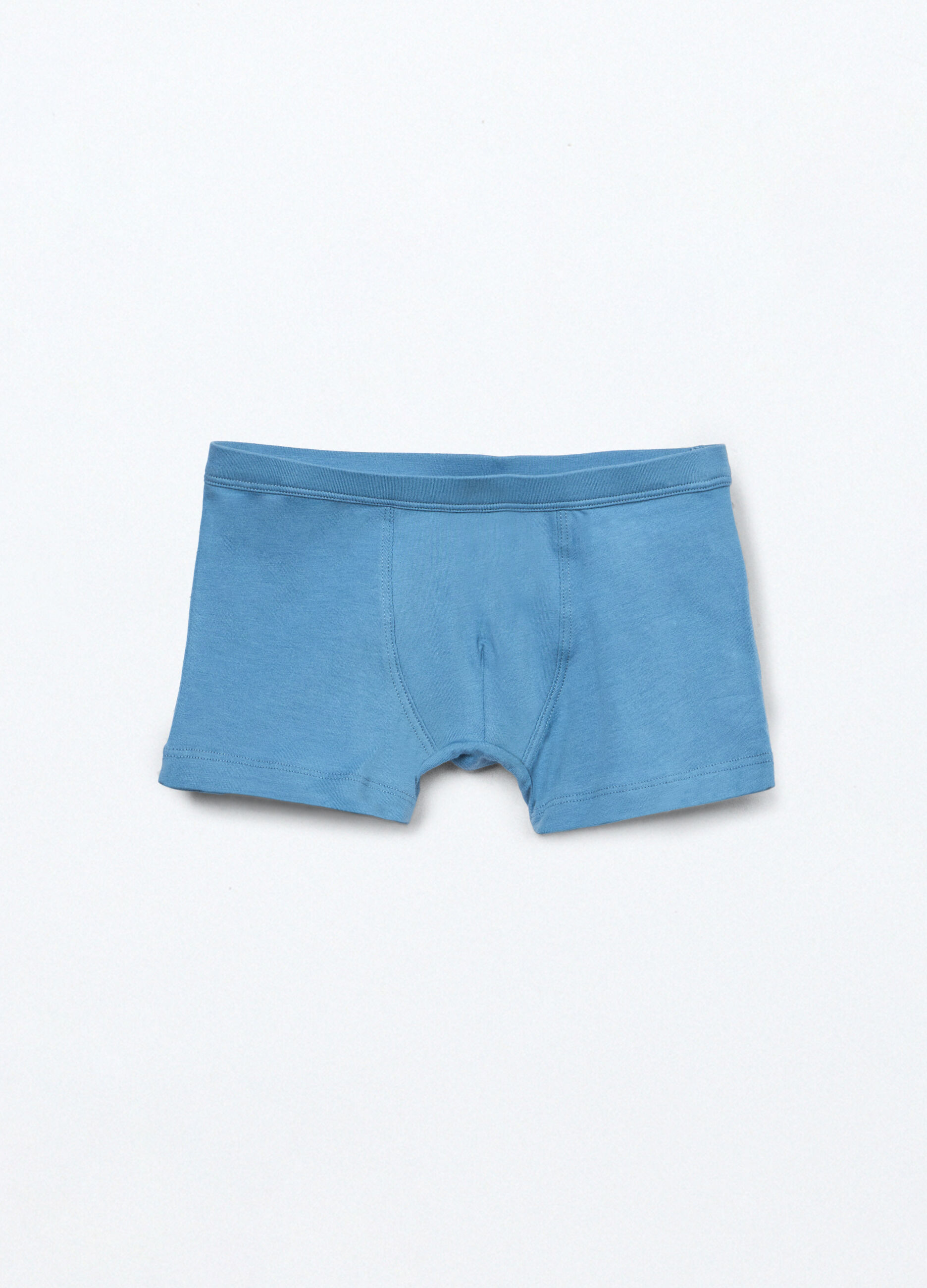 Boxer in jersey di cotone stretch bambino