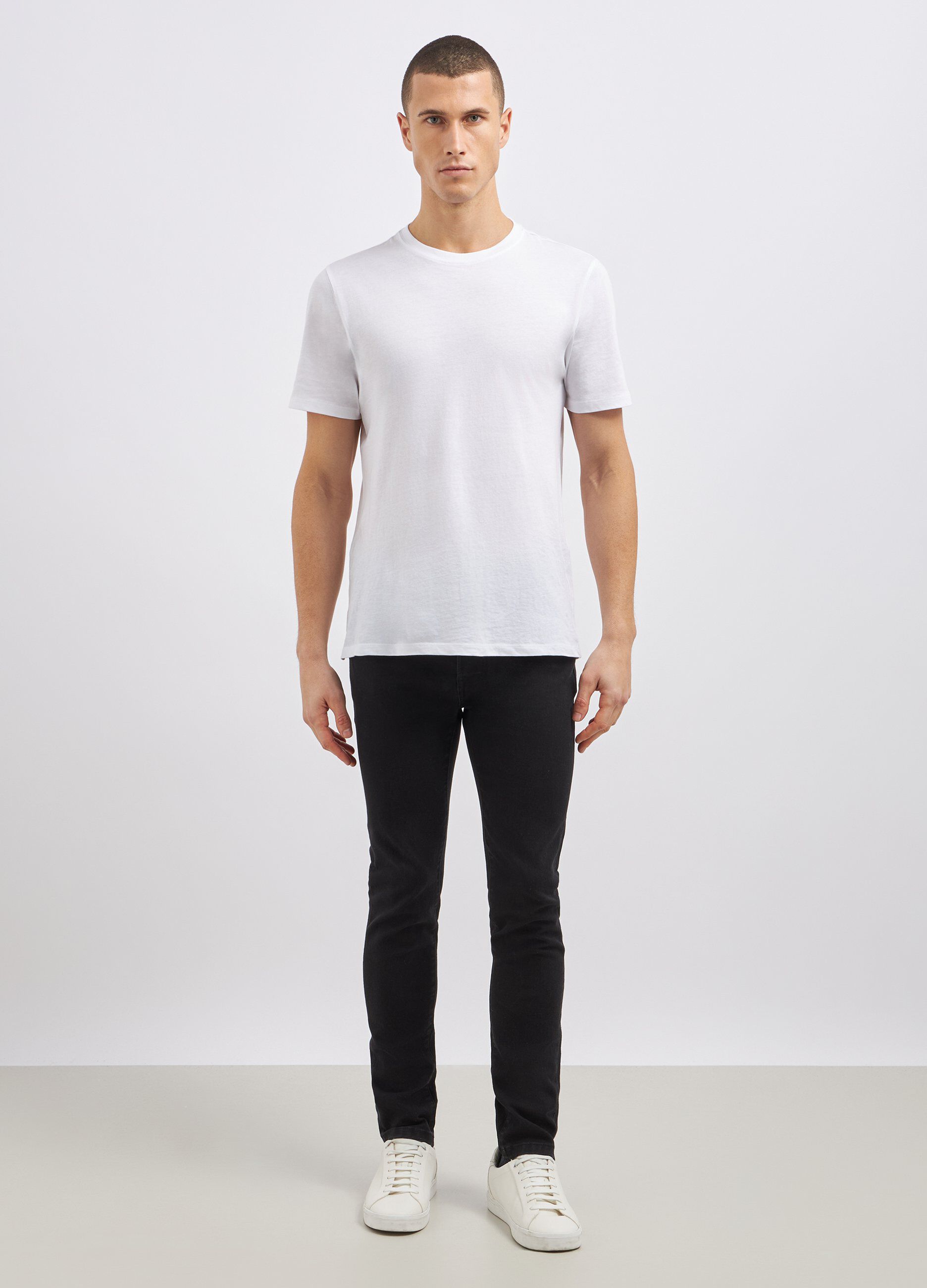 Jeans in misto cotone uomo