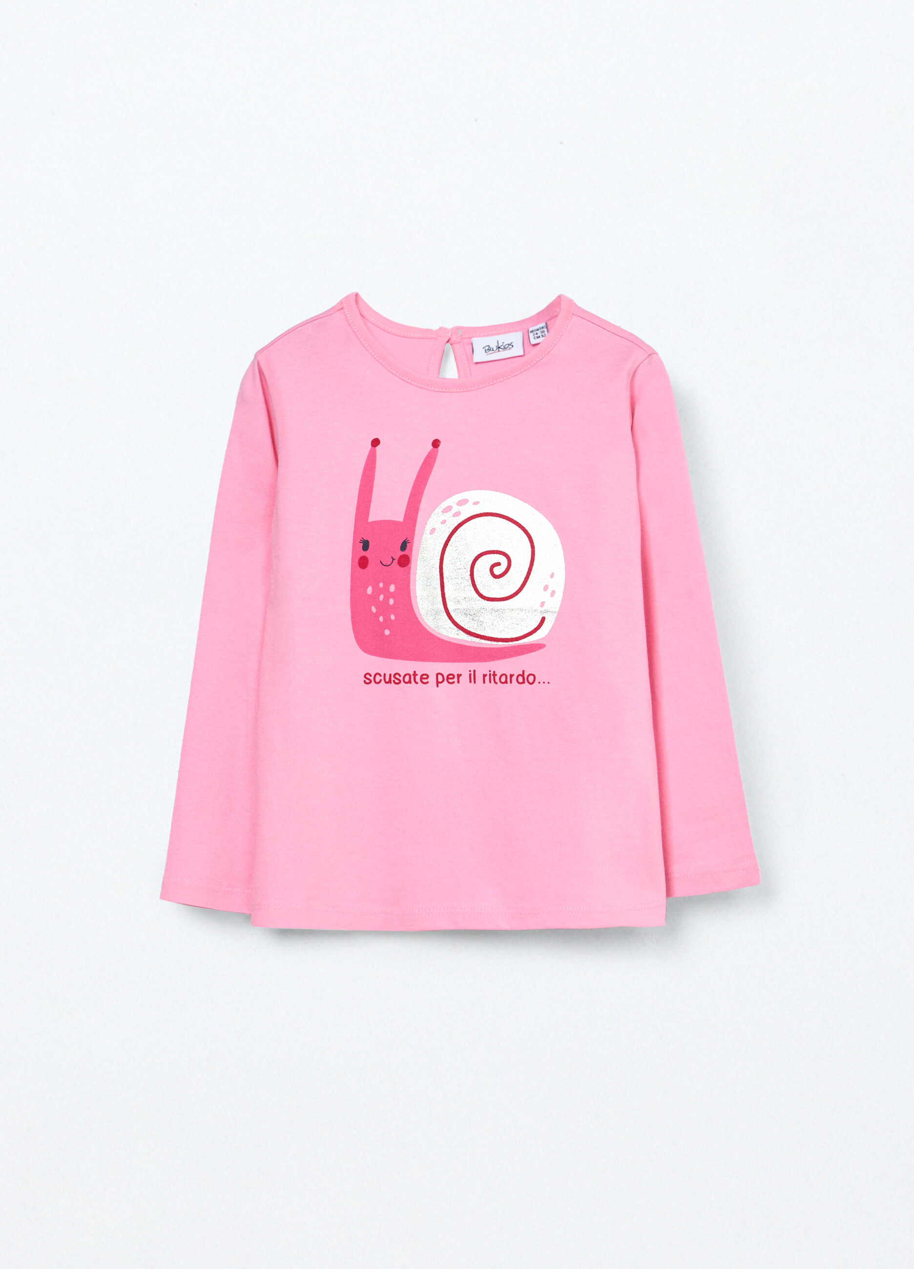 T-shirt in jersey di puro cotone neonata