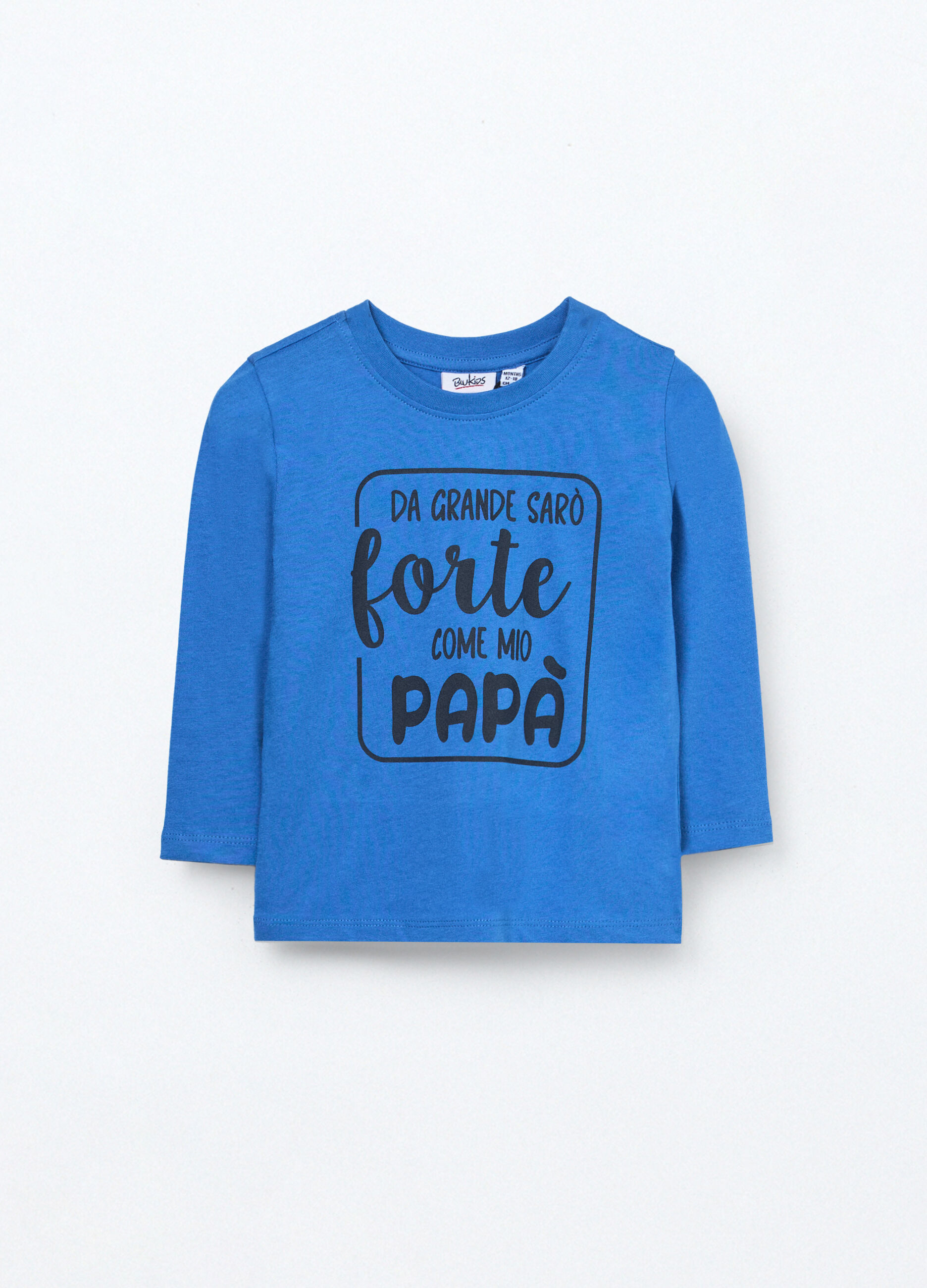 T-shirt in jersey di puro cotone neonato