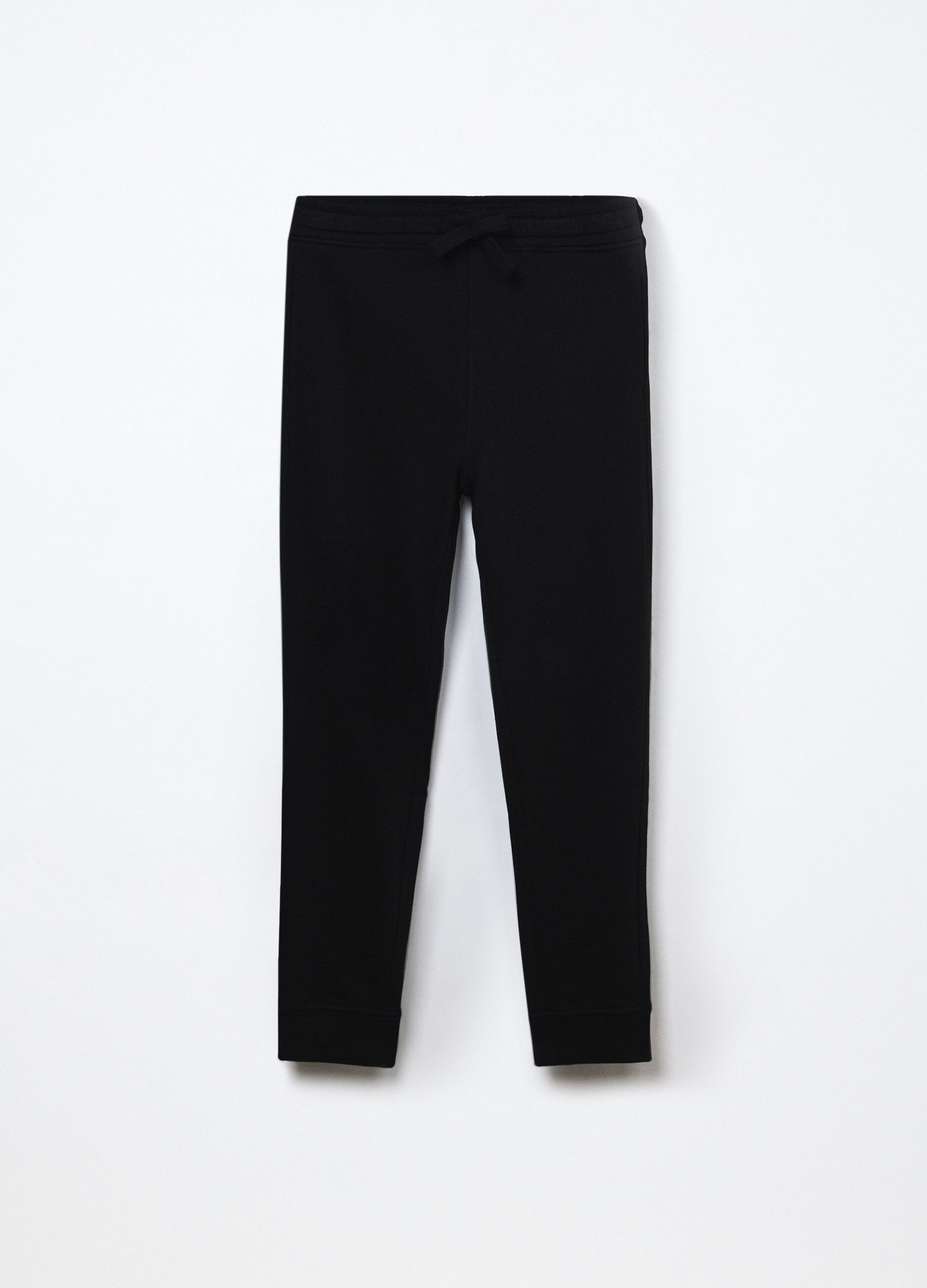 Joggers in french terry di puro cotone ragazzo