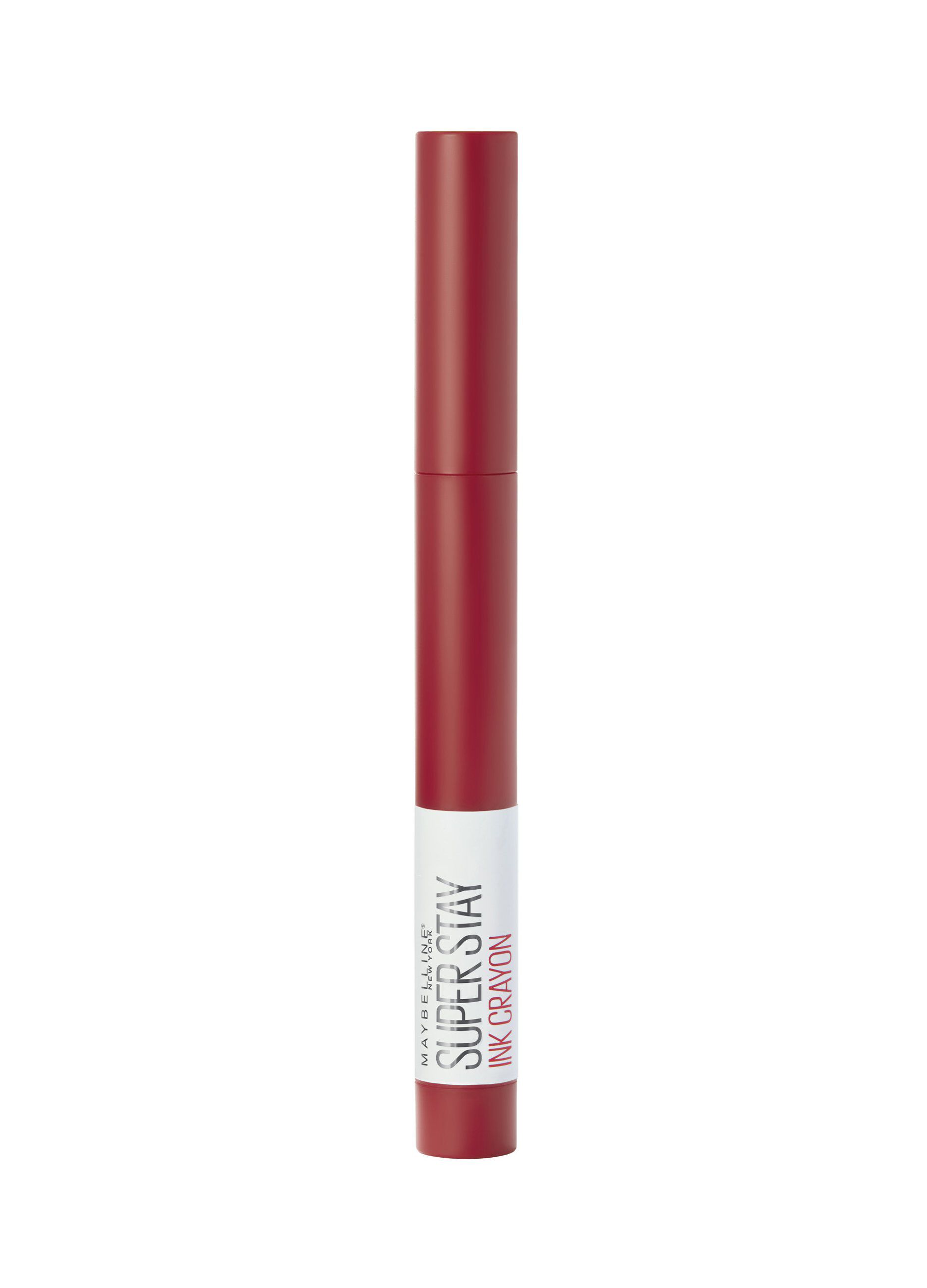 Maybelline New York SuperStay Ink Crayon, rossetto in penna a lunga tenuta, Hustle in Heels (45).