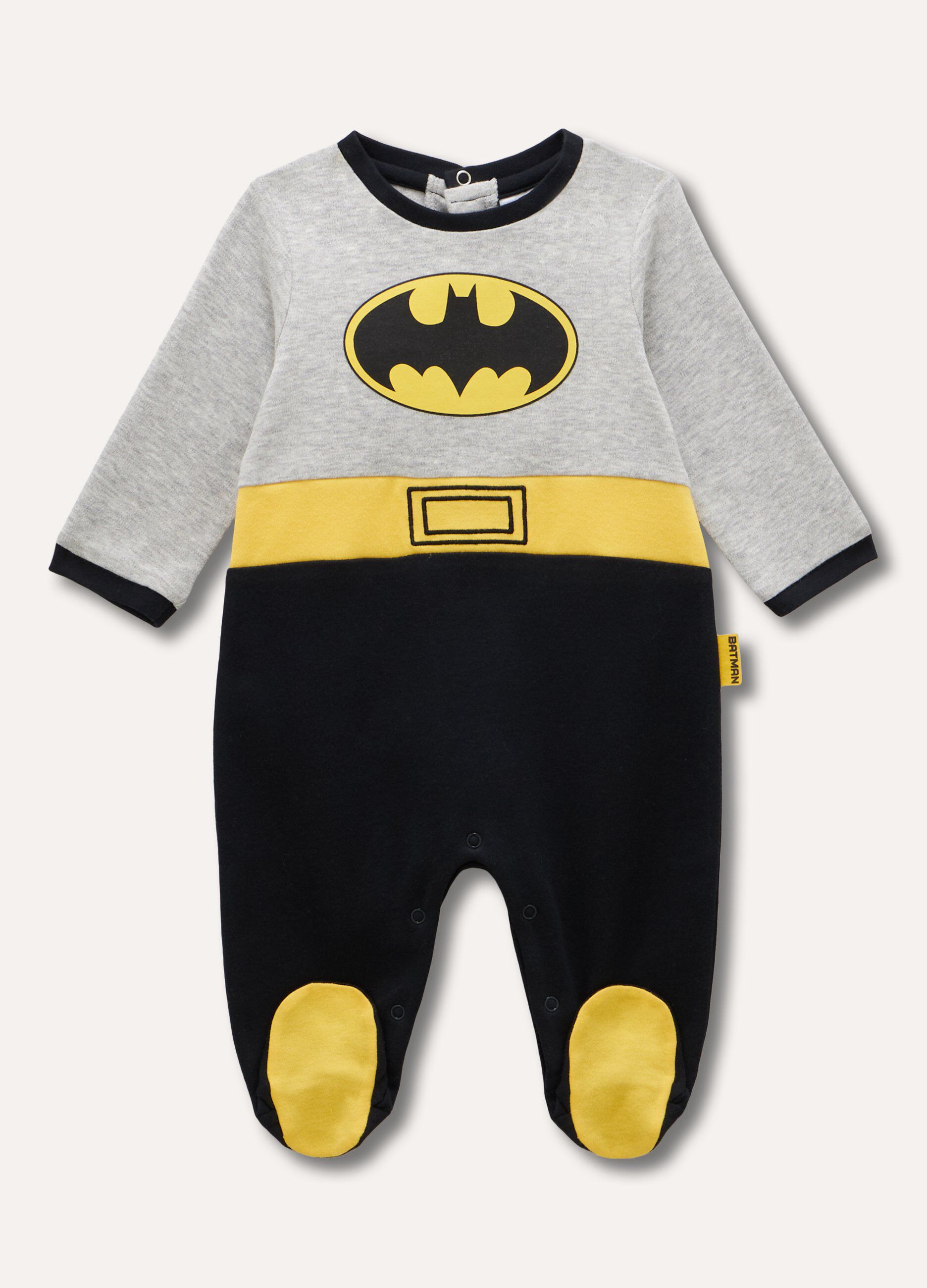 Tutina Batman in puro cotone neonato