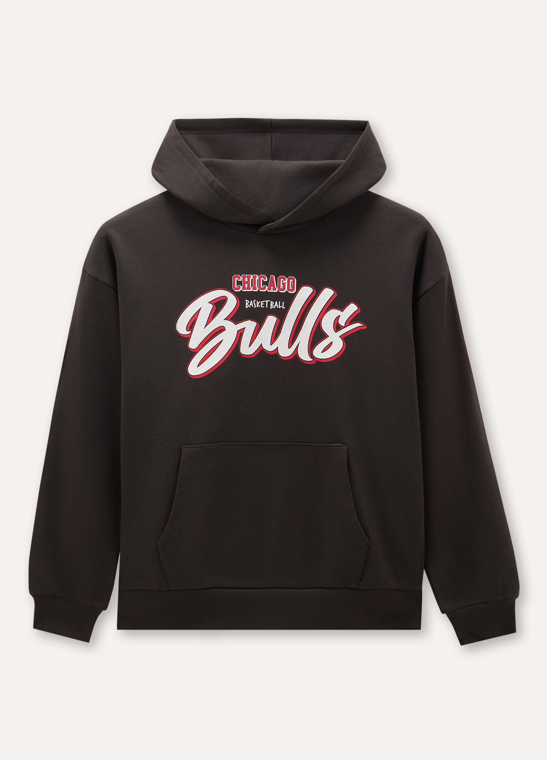 Felpa Chicago Bulls con cappuccio ragazzo