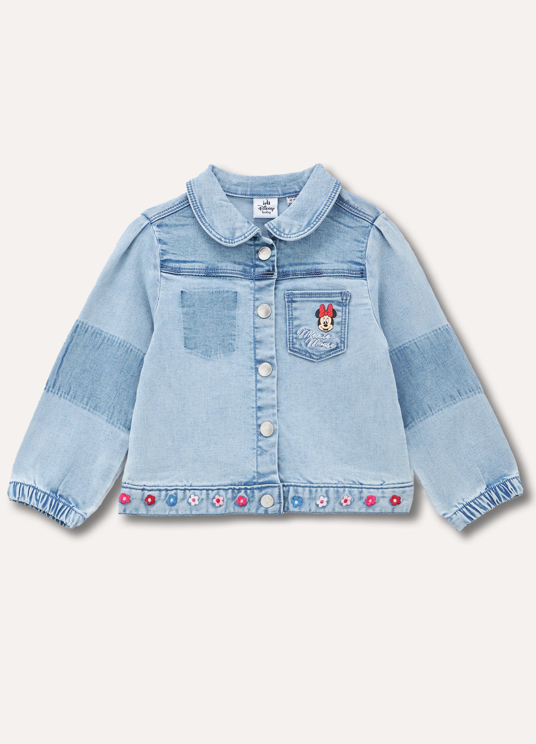 Giubbino in denim Disney neonata