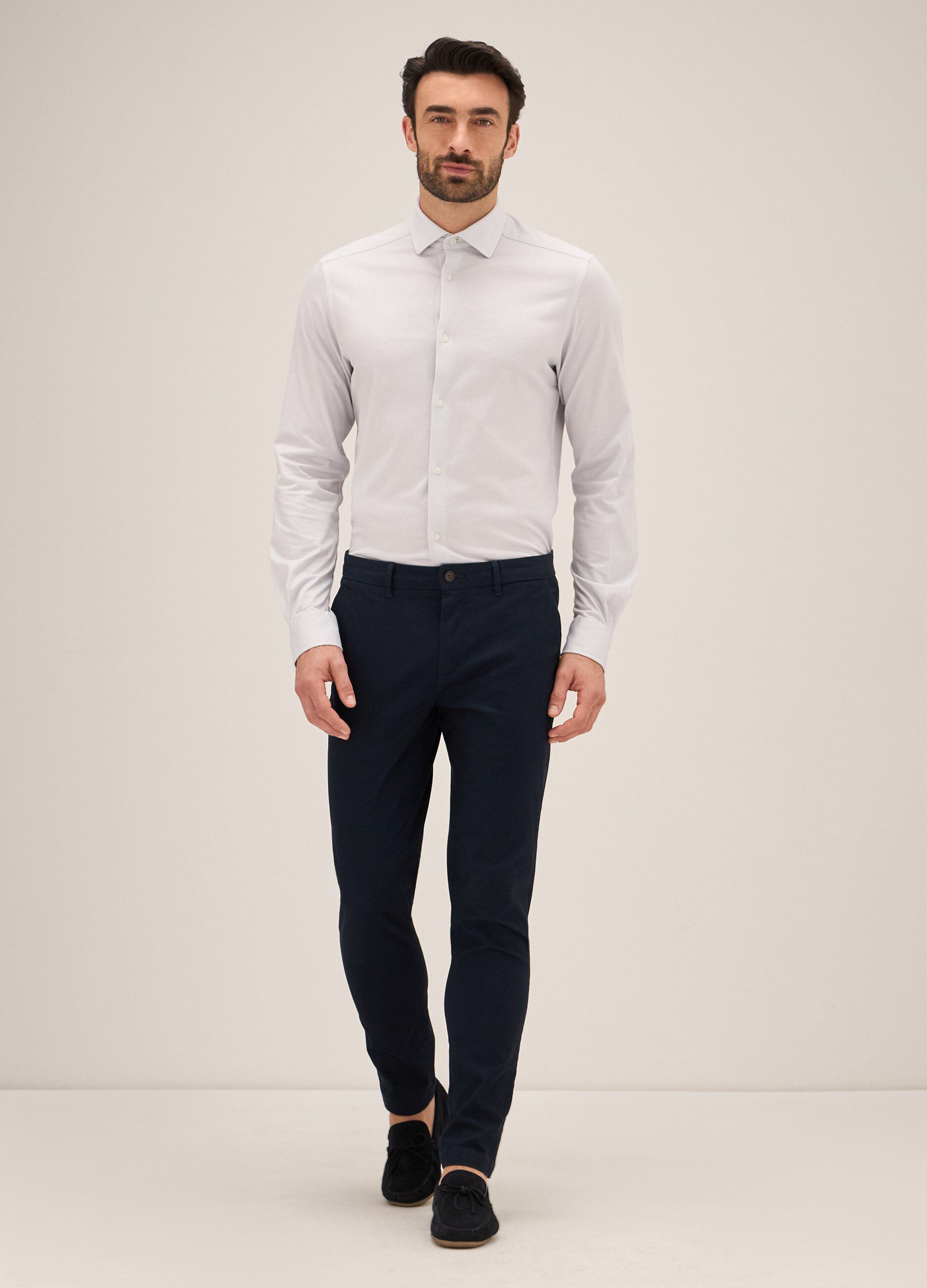 Pantalone Rumford in cotone stretch uomo