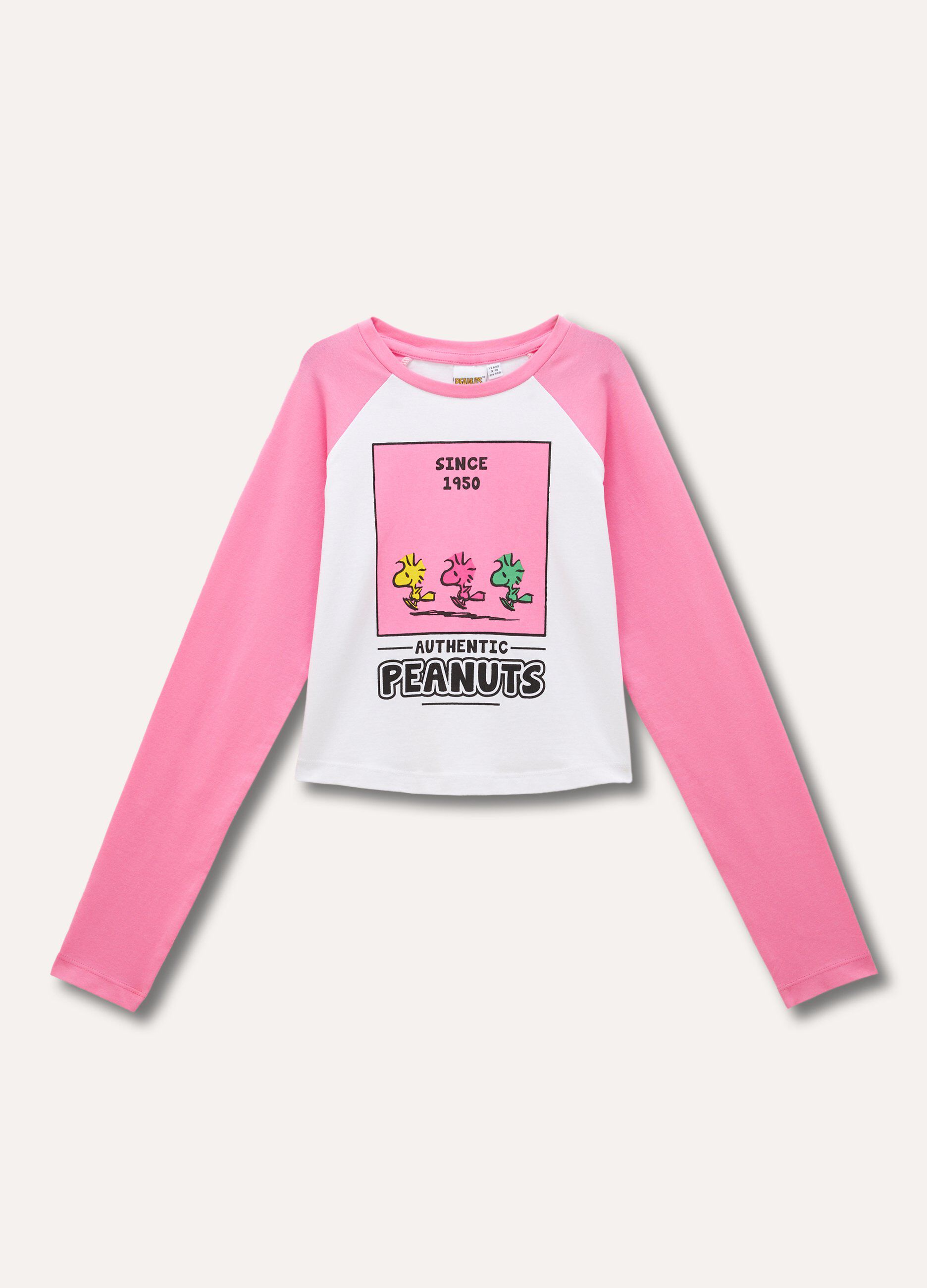 T-shirt in cotone stretch ragazza