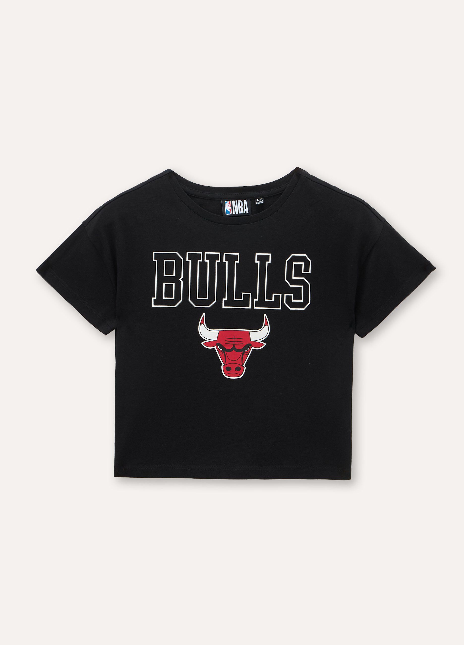 T-shirt Chicago Bulls in puro cotone ragazza