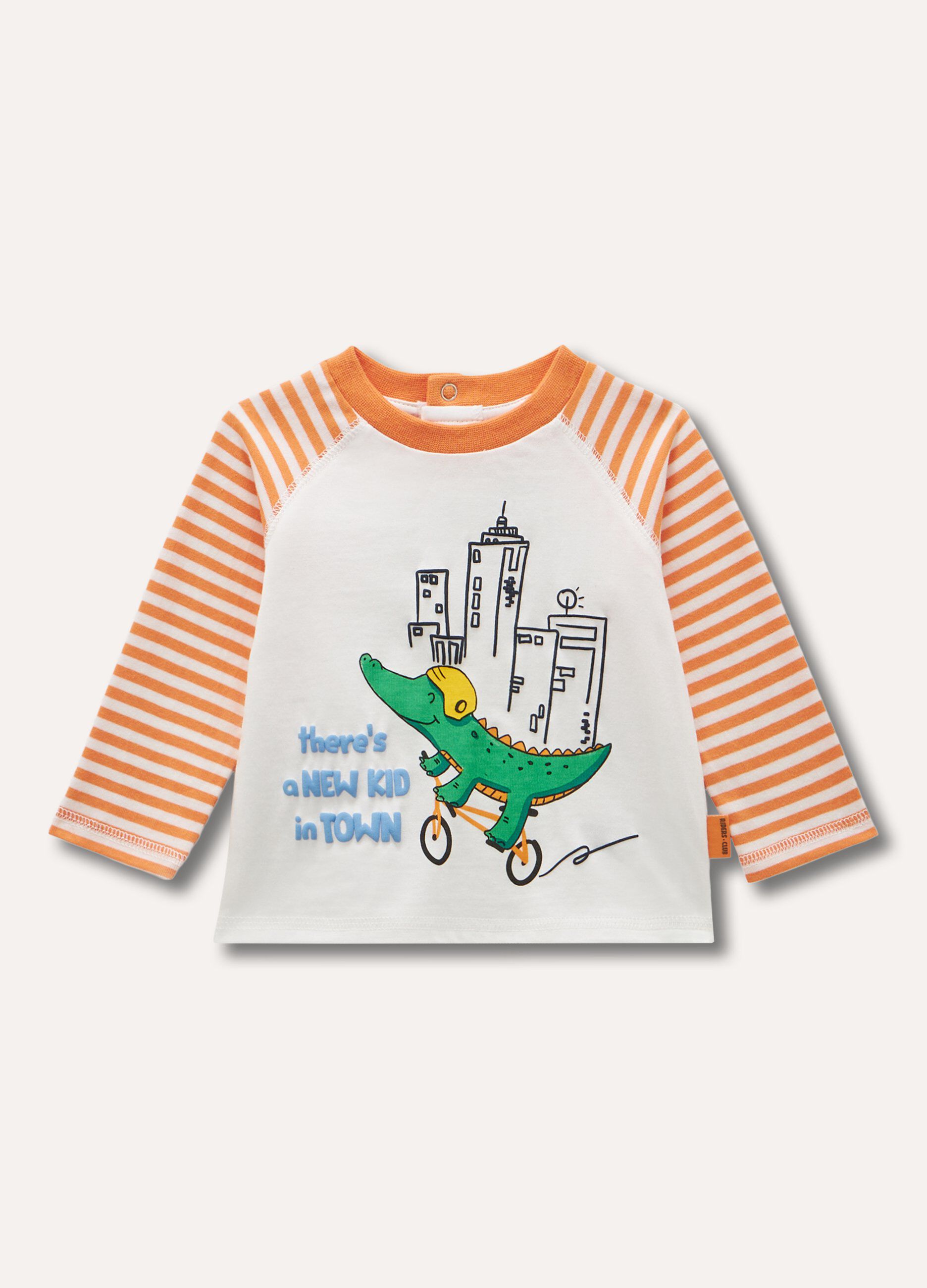 T-shirt in puro cotone neonato