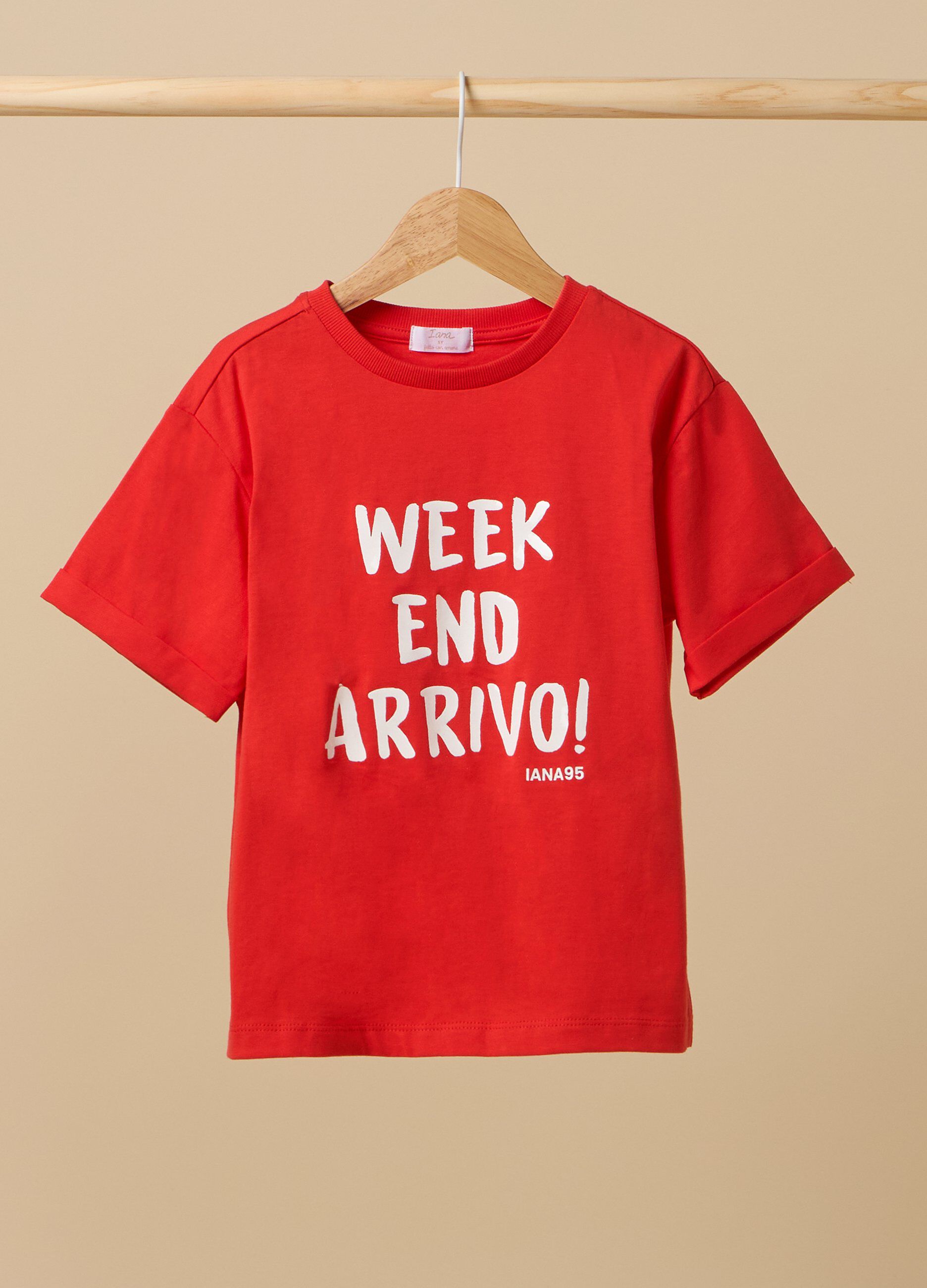 T-shirt IANA in puro cotone bambino
