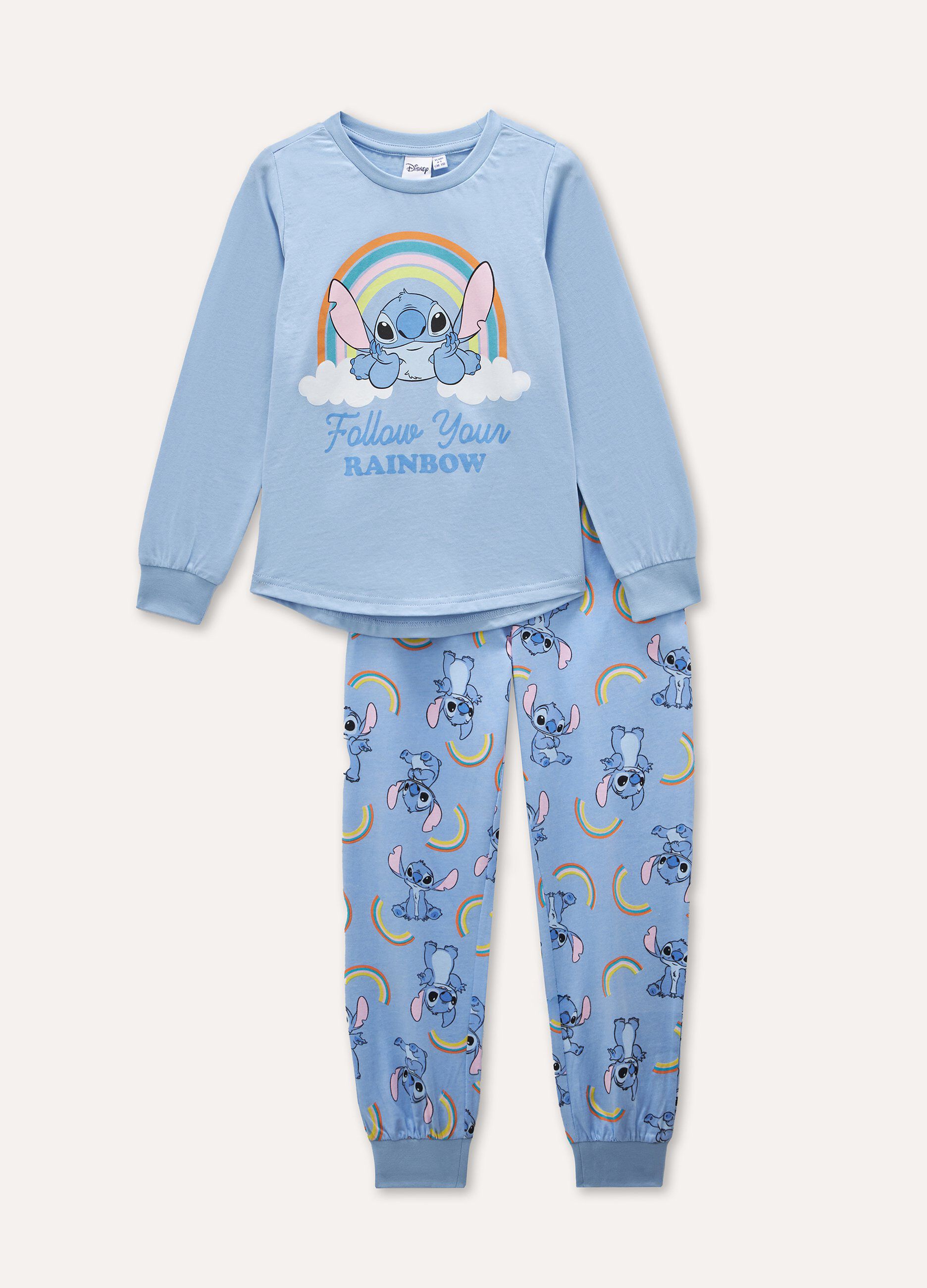 Set pigiama in puro cotone bambina