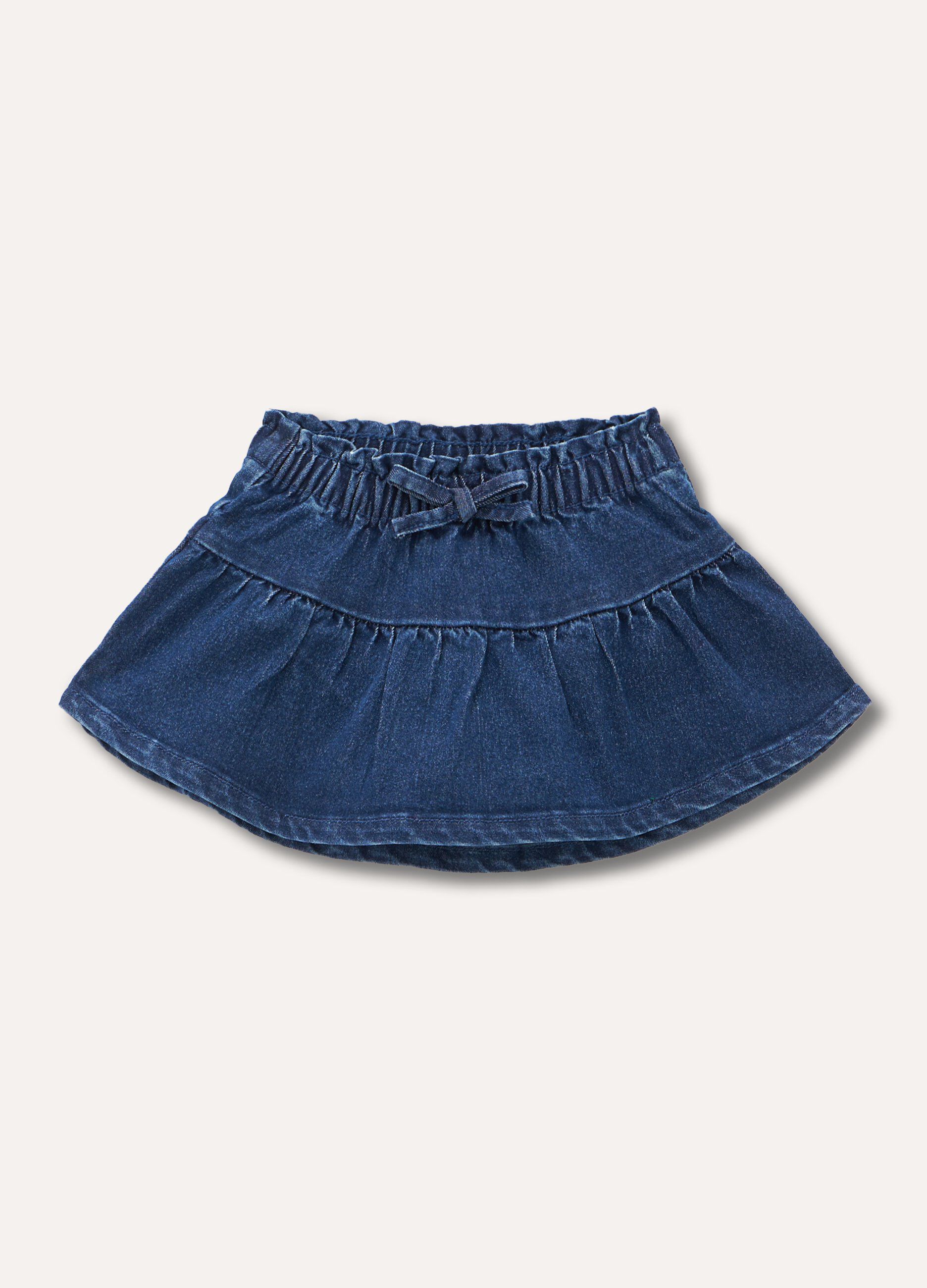 Gonna in denim neonata