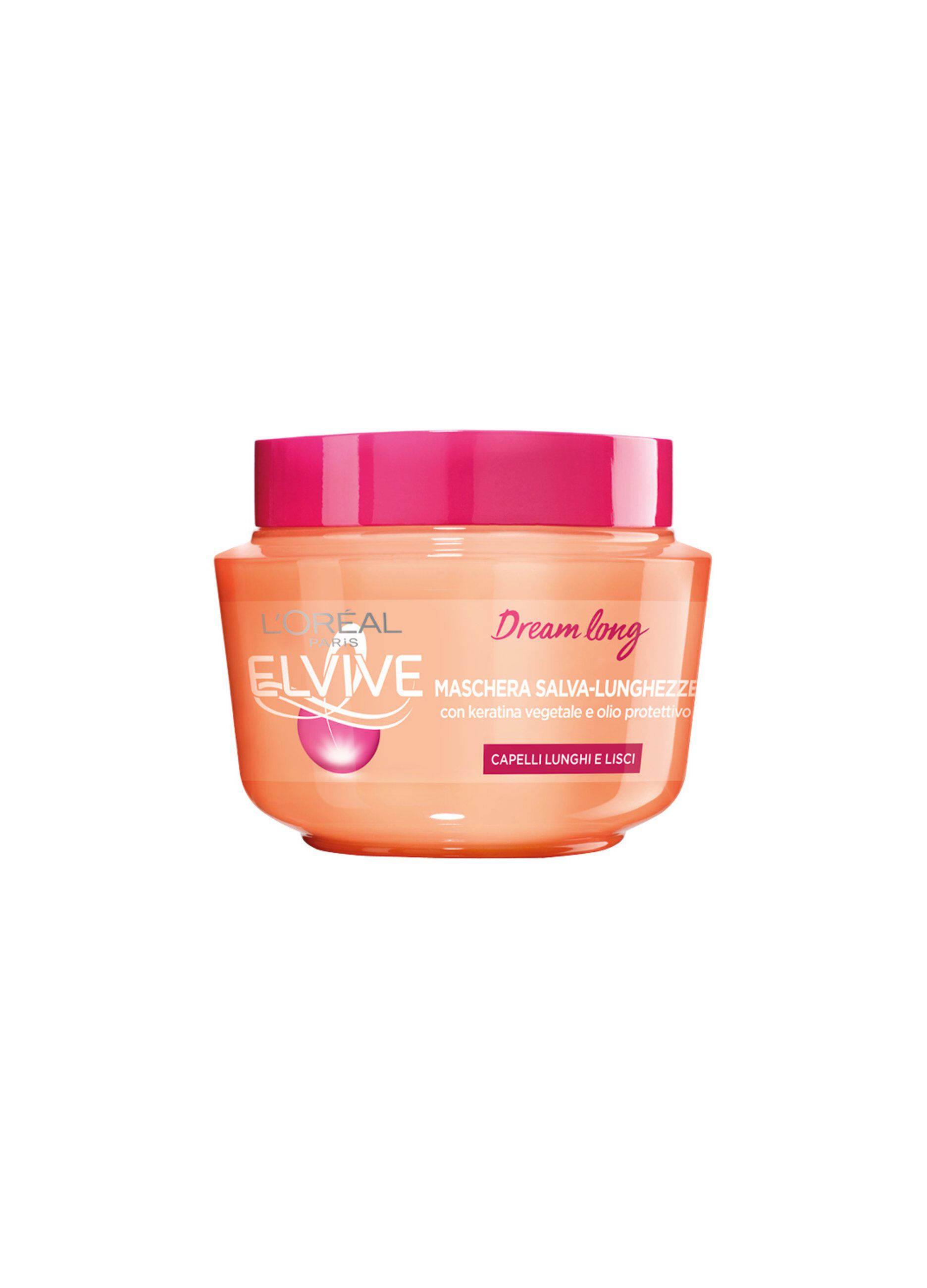 L'OrÃ©al Paris Elvive Dream Long Maschera Capelli, Effetto Salva-Lunghezza, per Capelli Lunghi e Danneggiati, 300 ml.