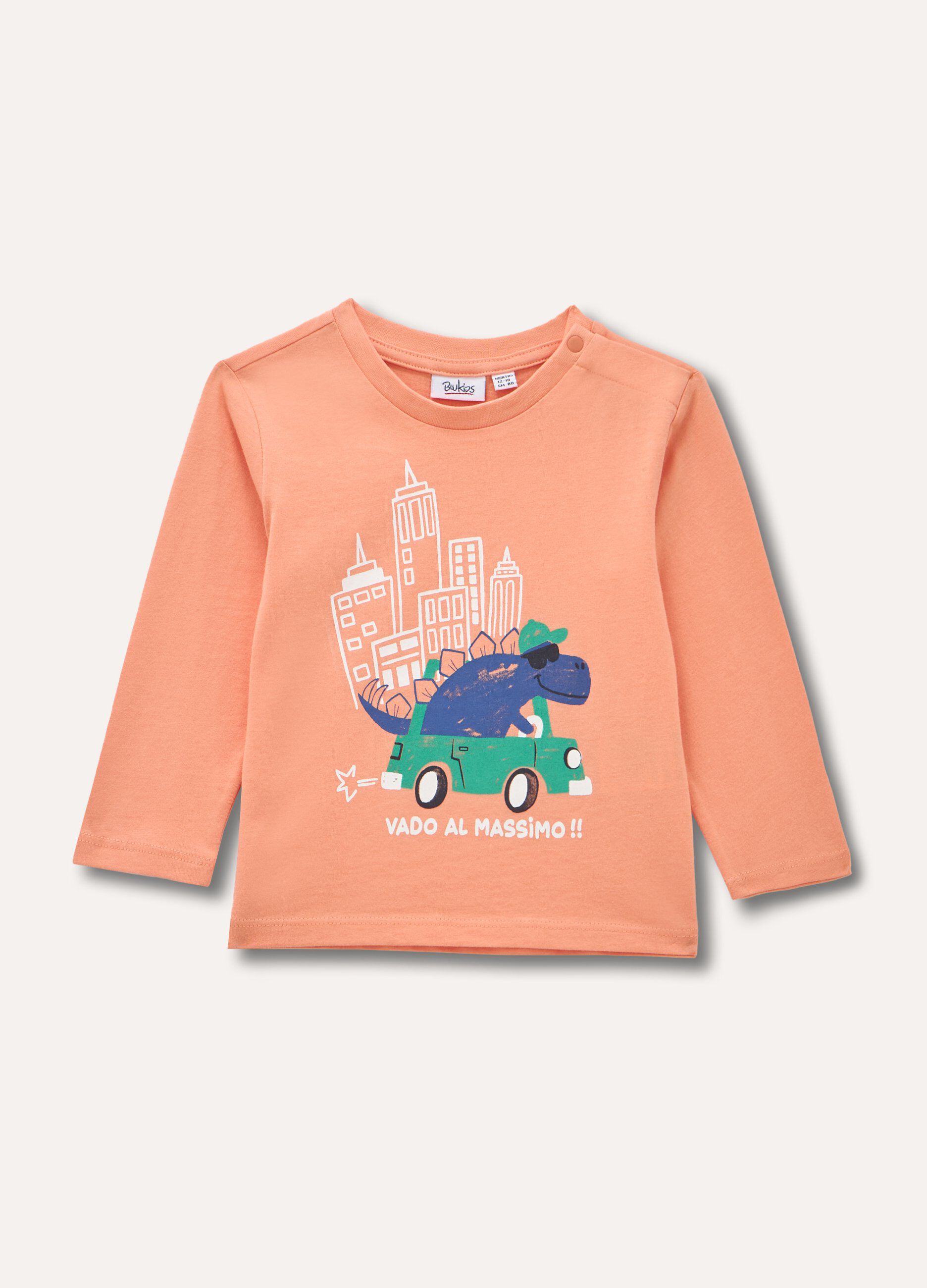 T-shirt in puro cotone neonato