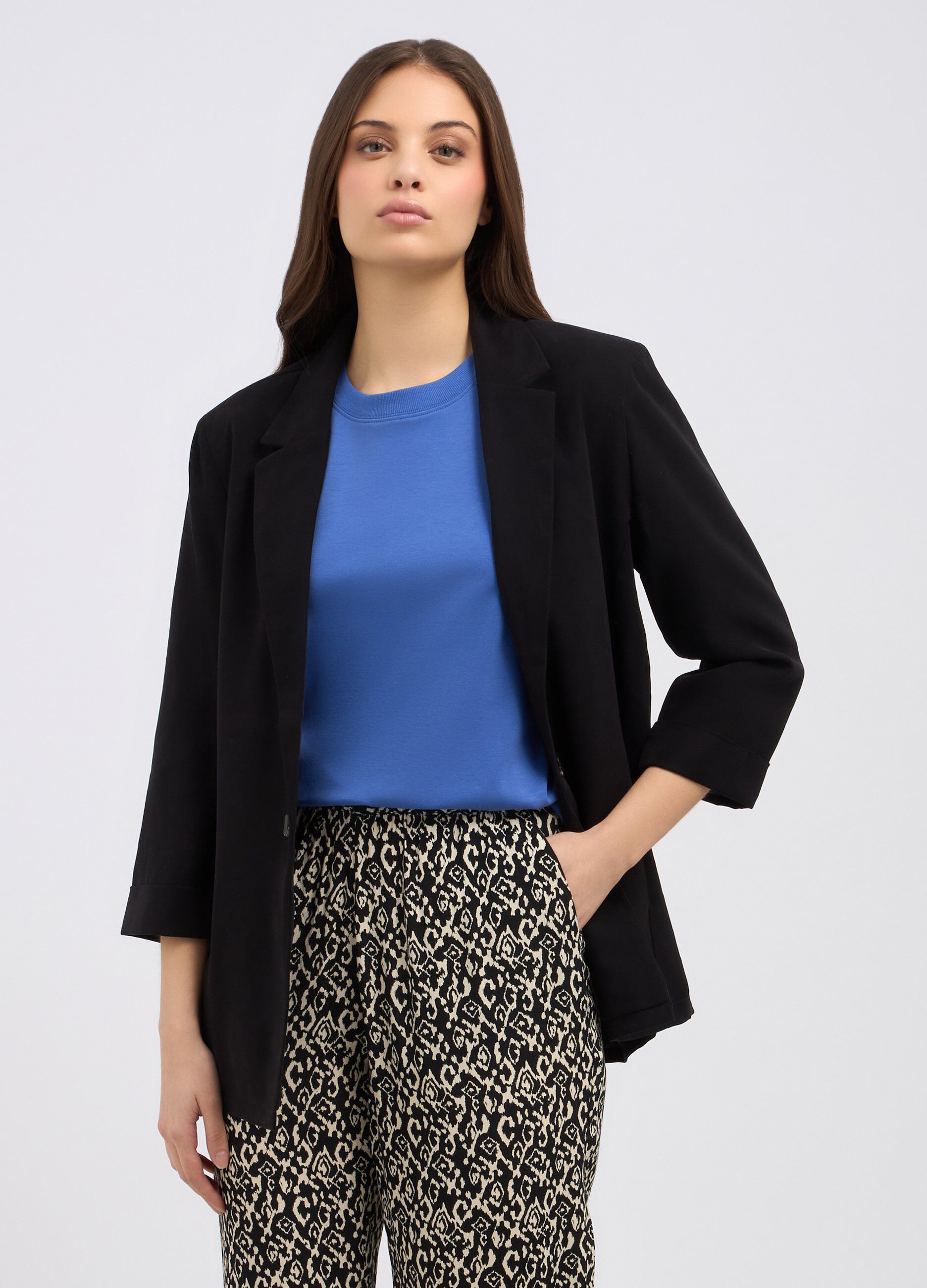 T-shirt in puro cotone donna