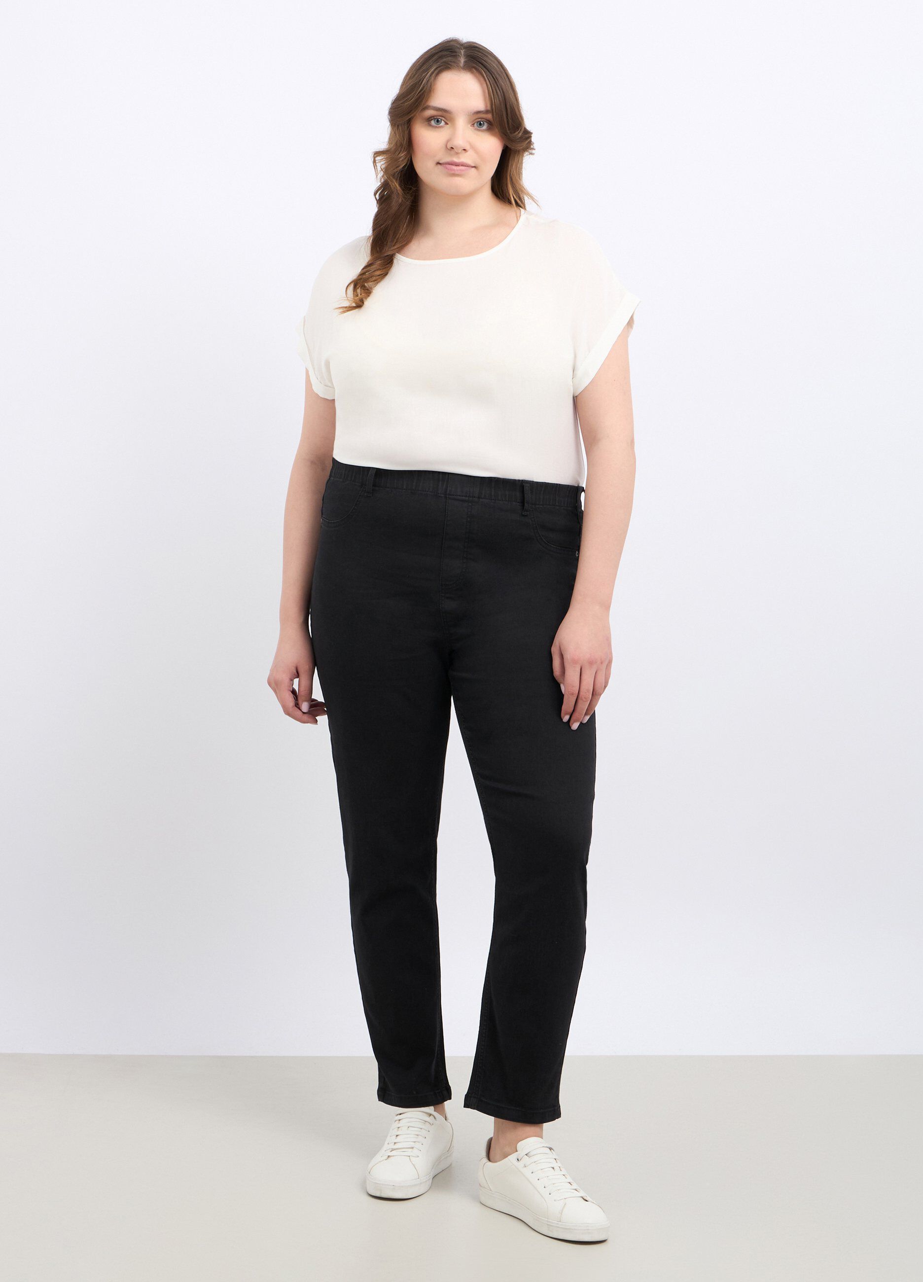 Jeggings curvy donna