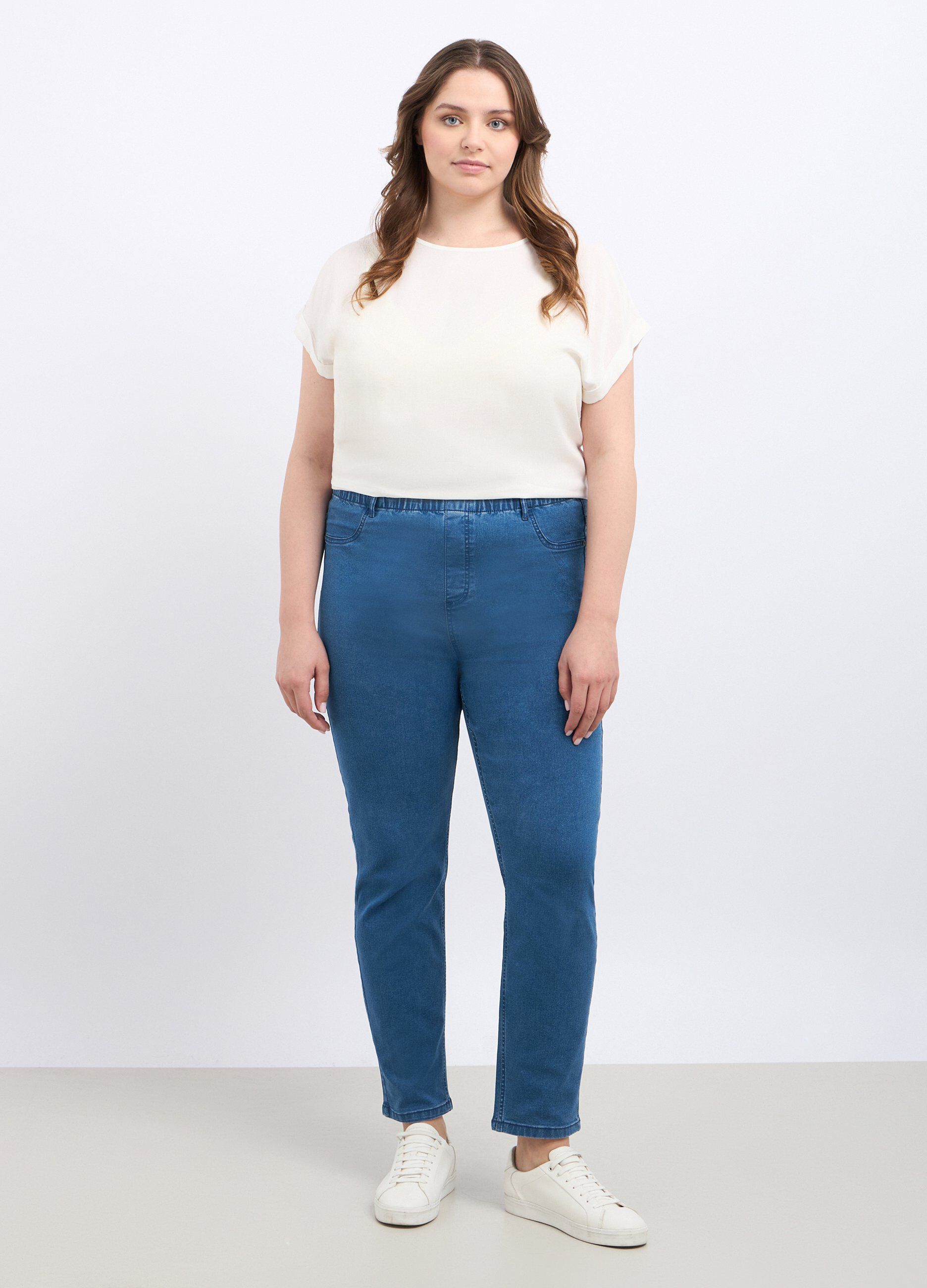 Jeggings curvy donna