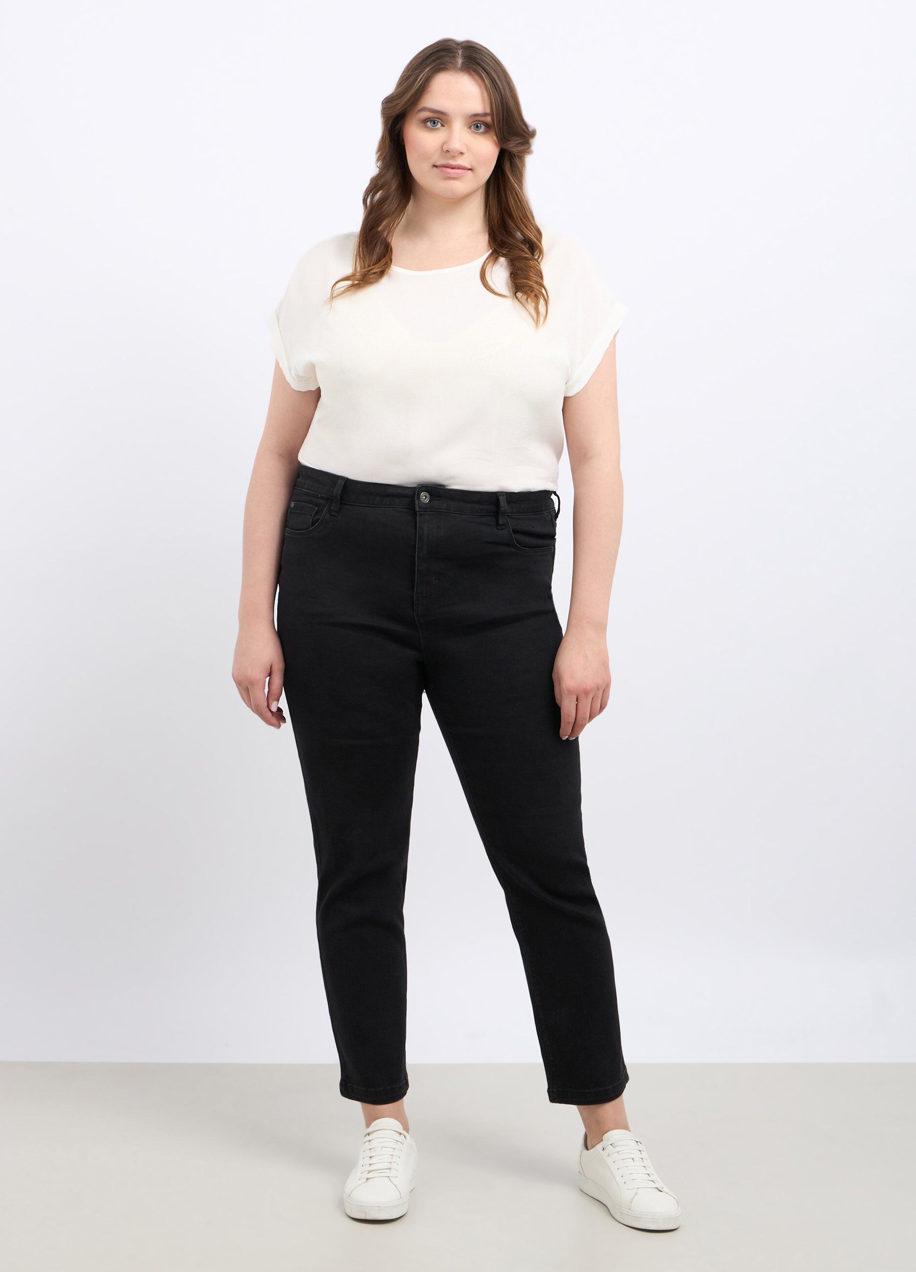 Jeans curvy 5 tasche donna