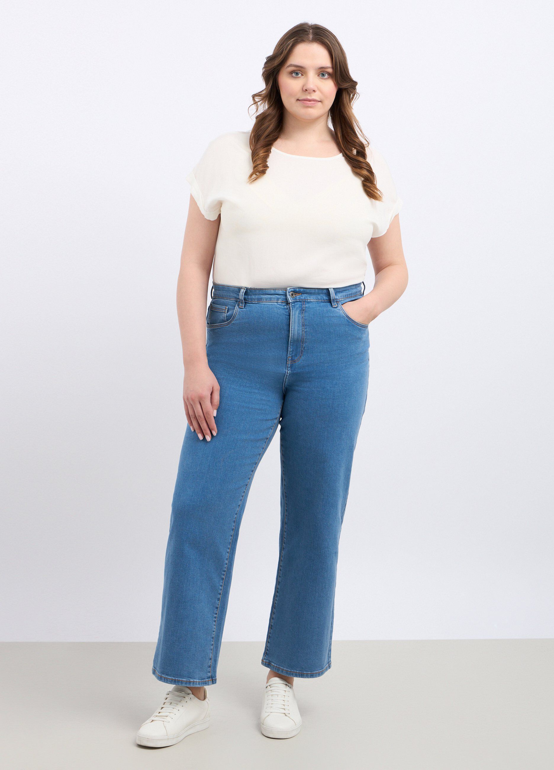Jeans curvy regular fit donna
