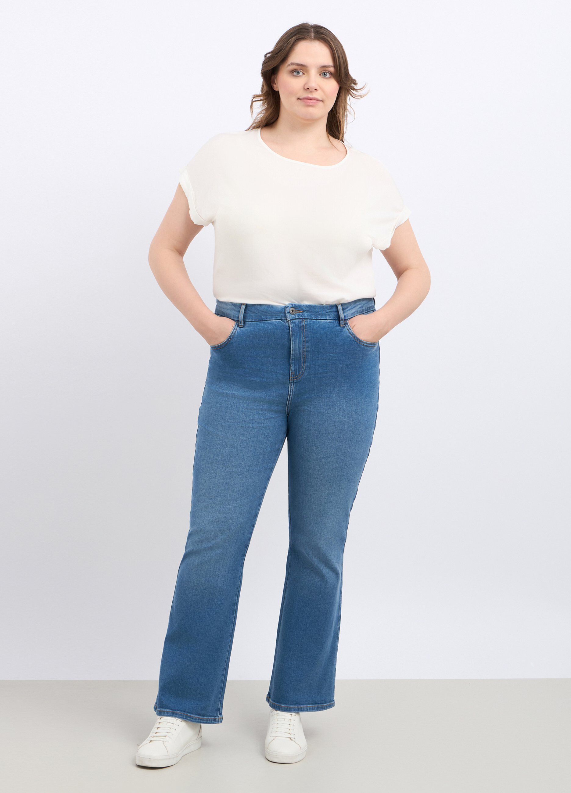 Jeans curvy regular fit donna