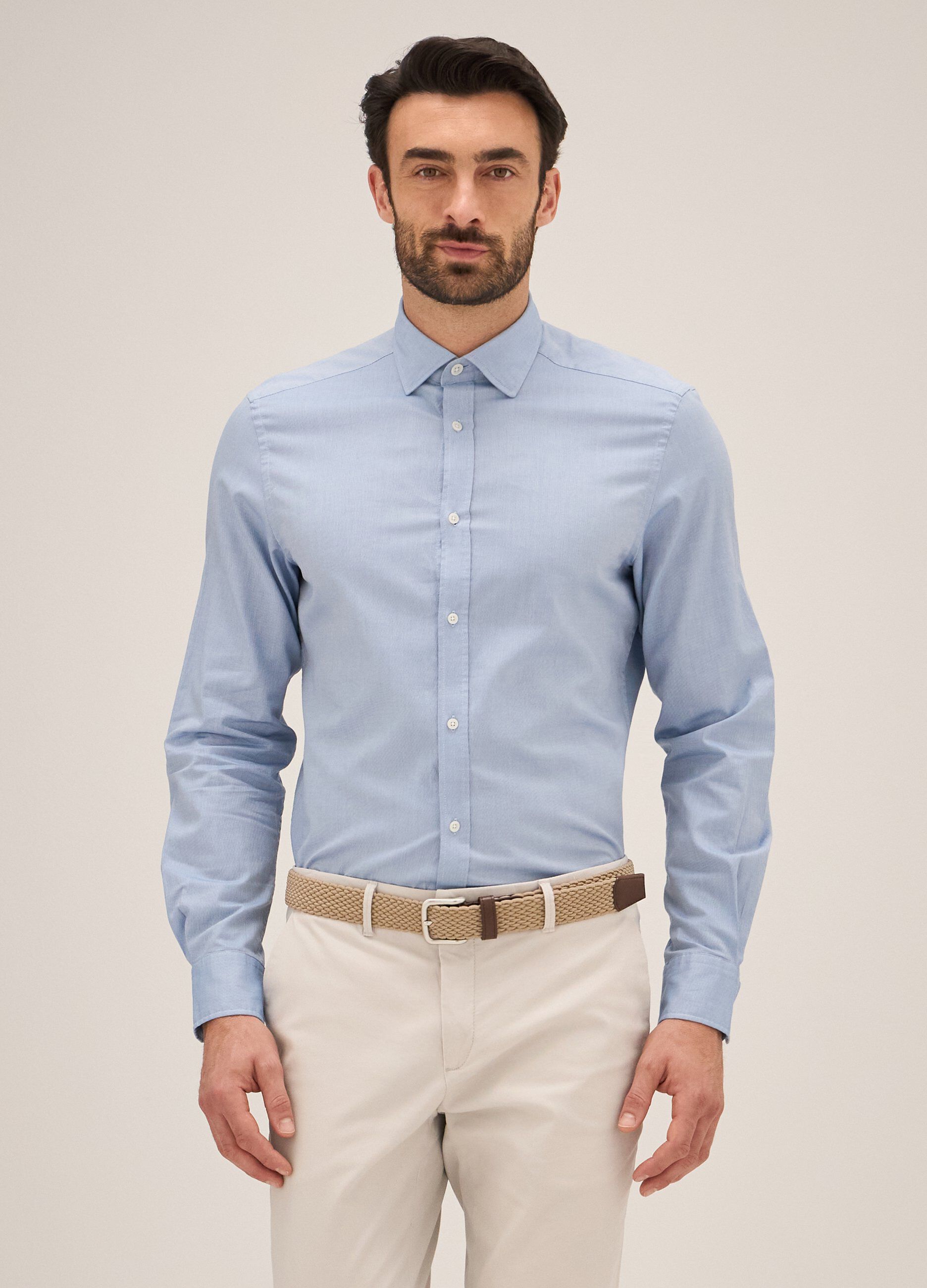 Camicia Rumford in puro cotone uomo