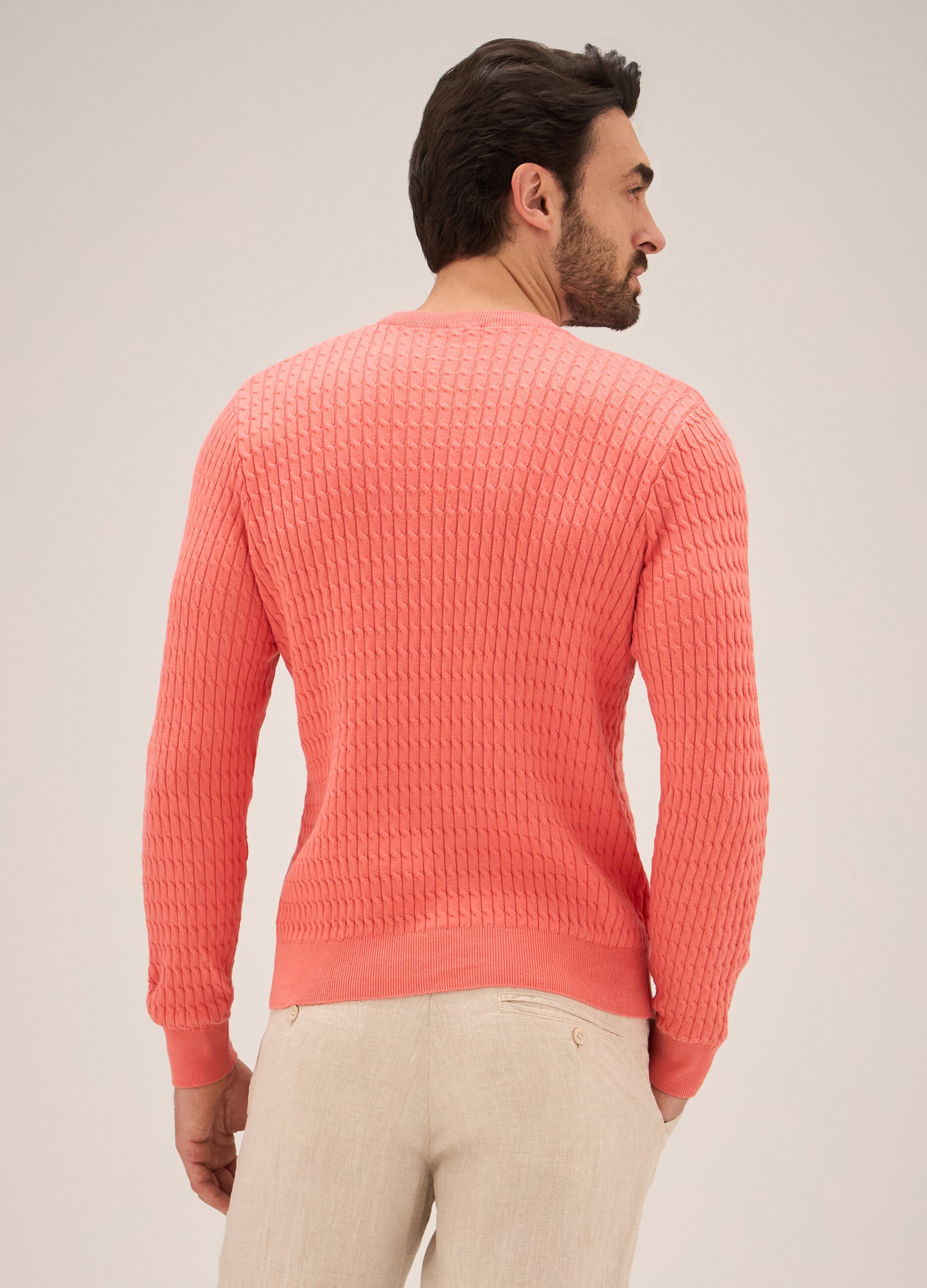 Tricot a girocollo in puro cotone Rumford uomo 3 Tricot a girocollo in puro cotone Rumford uomo