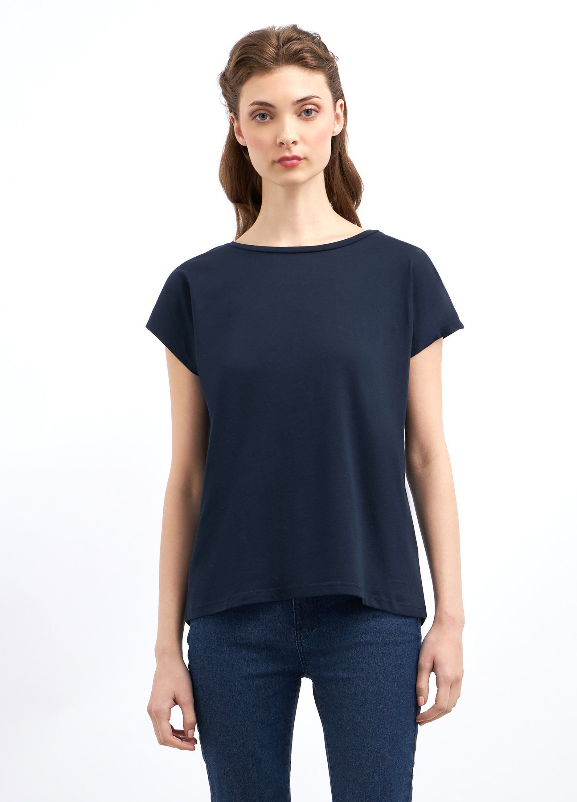T-shirt in puro cotone donna