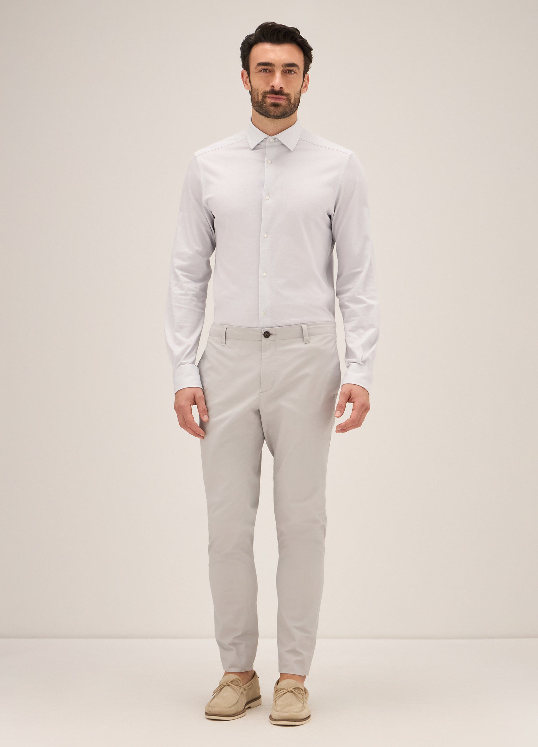 Pantaloni Rumford in cotone stretch uomo