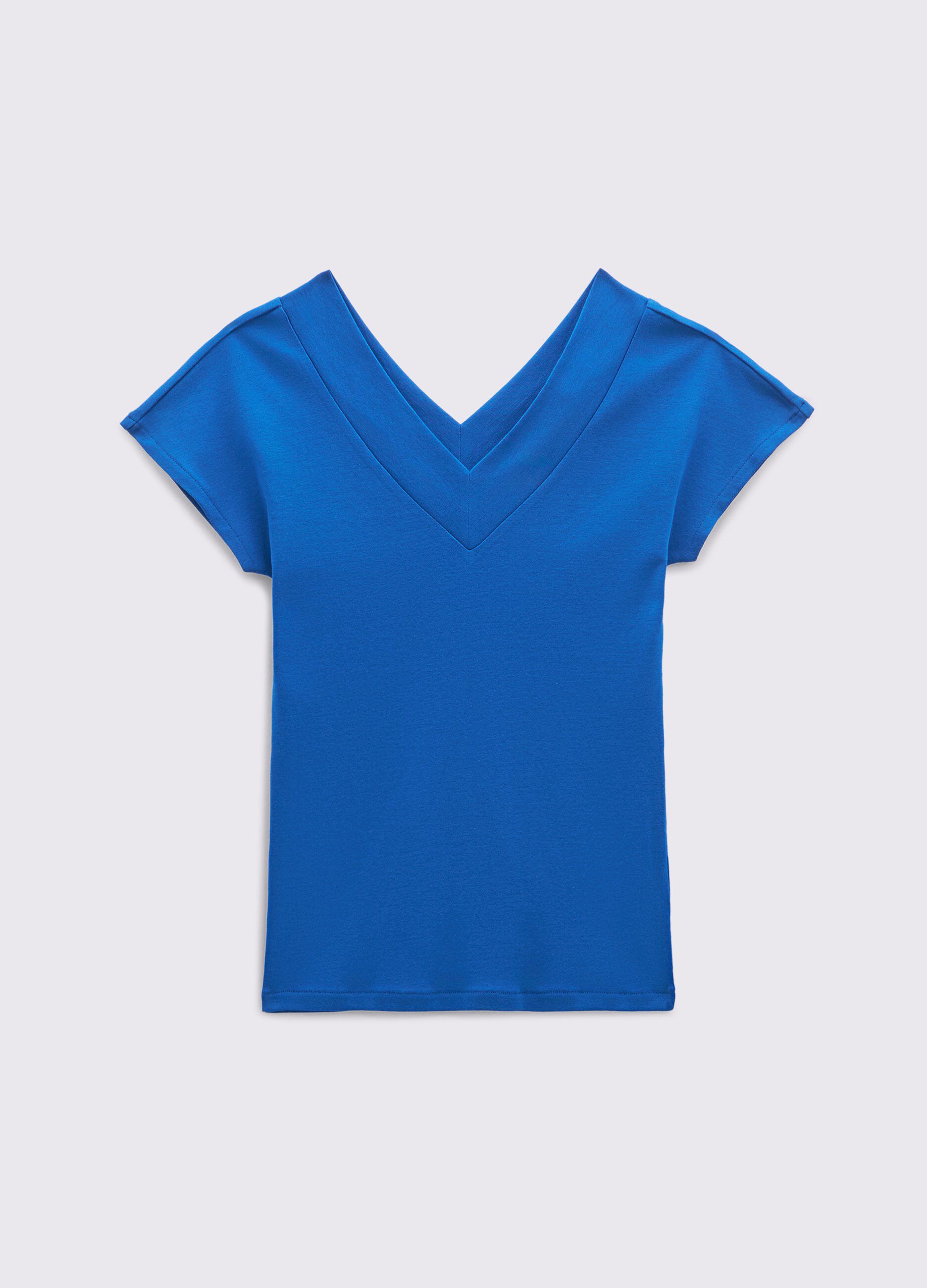 T-shirt in puro cotone donna
