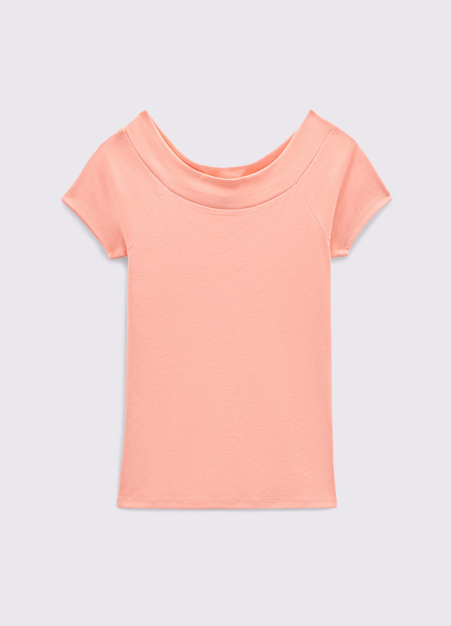 T-shirt in puro cotone donna