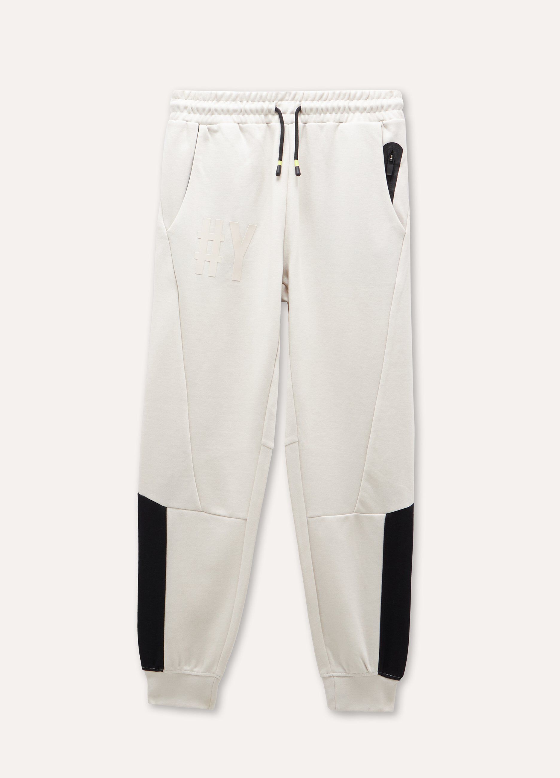 Jogger in misto cotone ragazzo