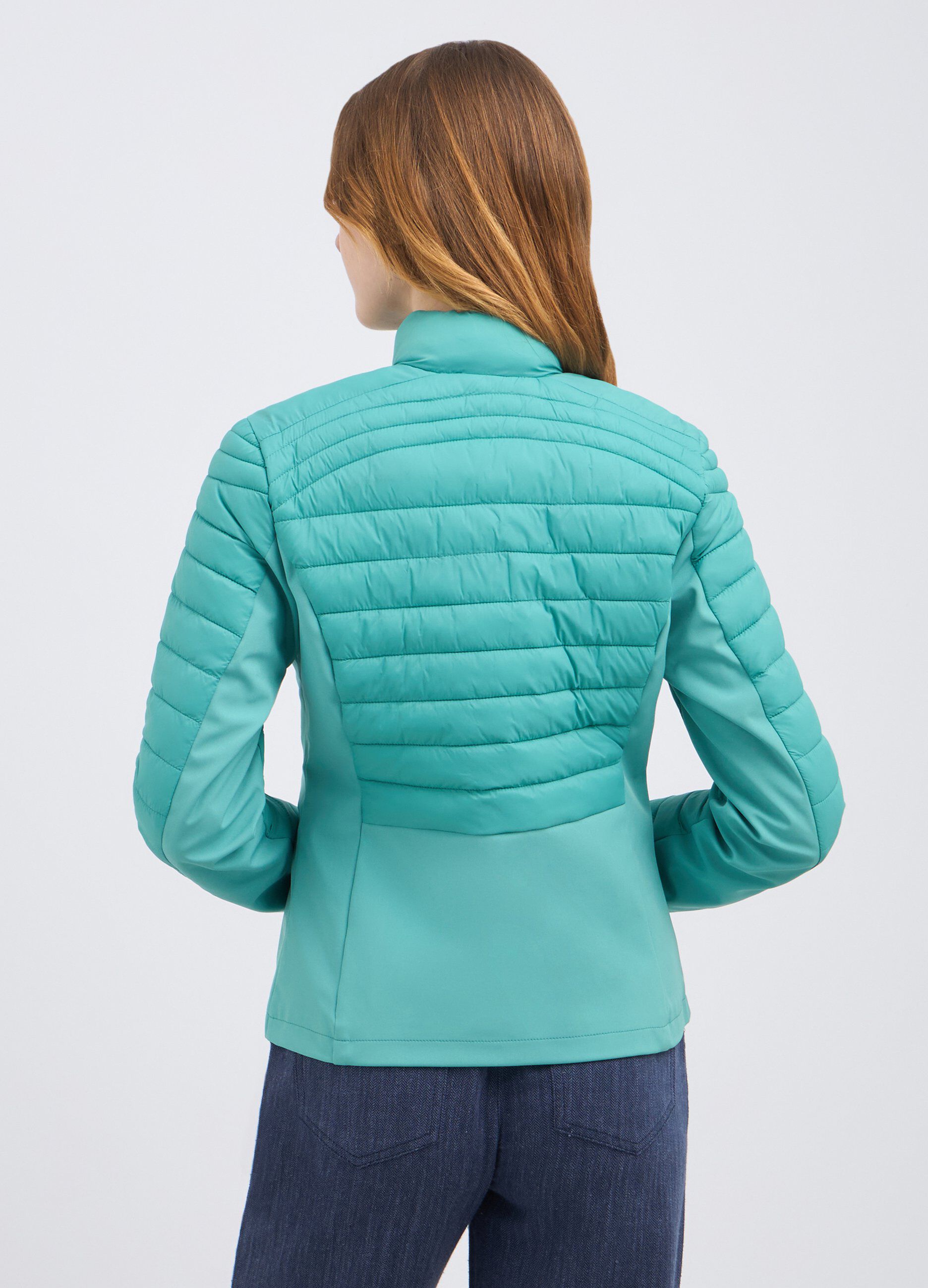 Giubbino imbottito full zip donna 3 Giubbino imbottito full zip donna