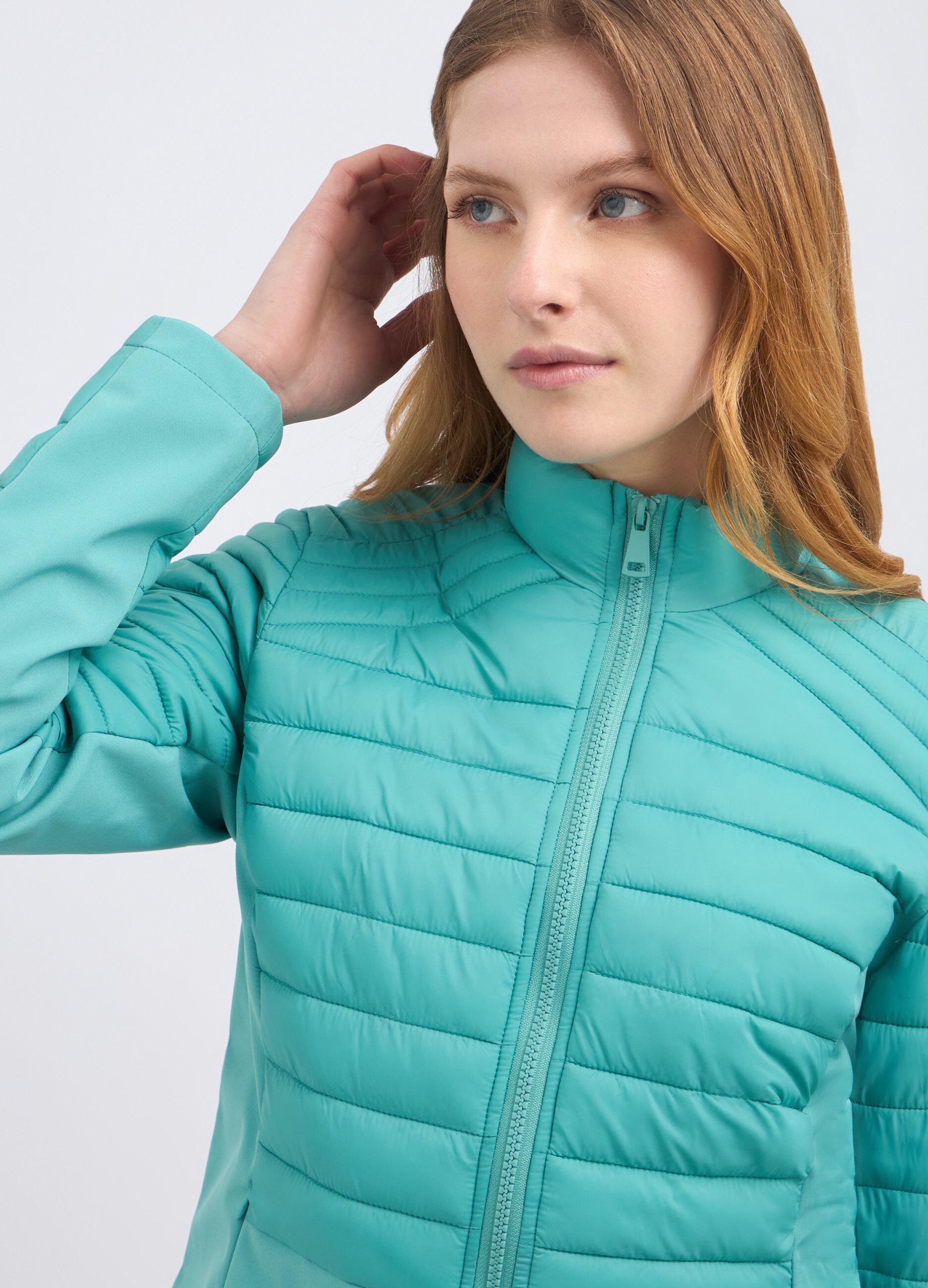 Giubbino imbottito full zip donna 4 Giubbino imbottito full zip donna