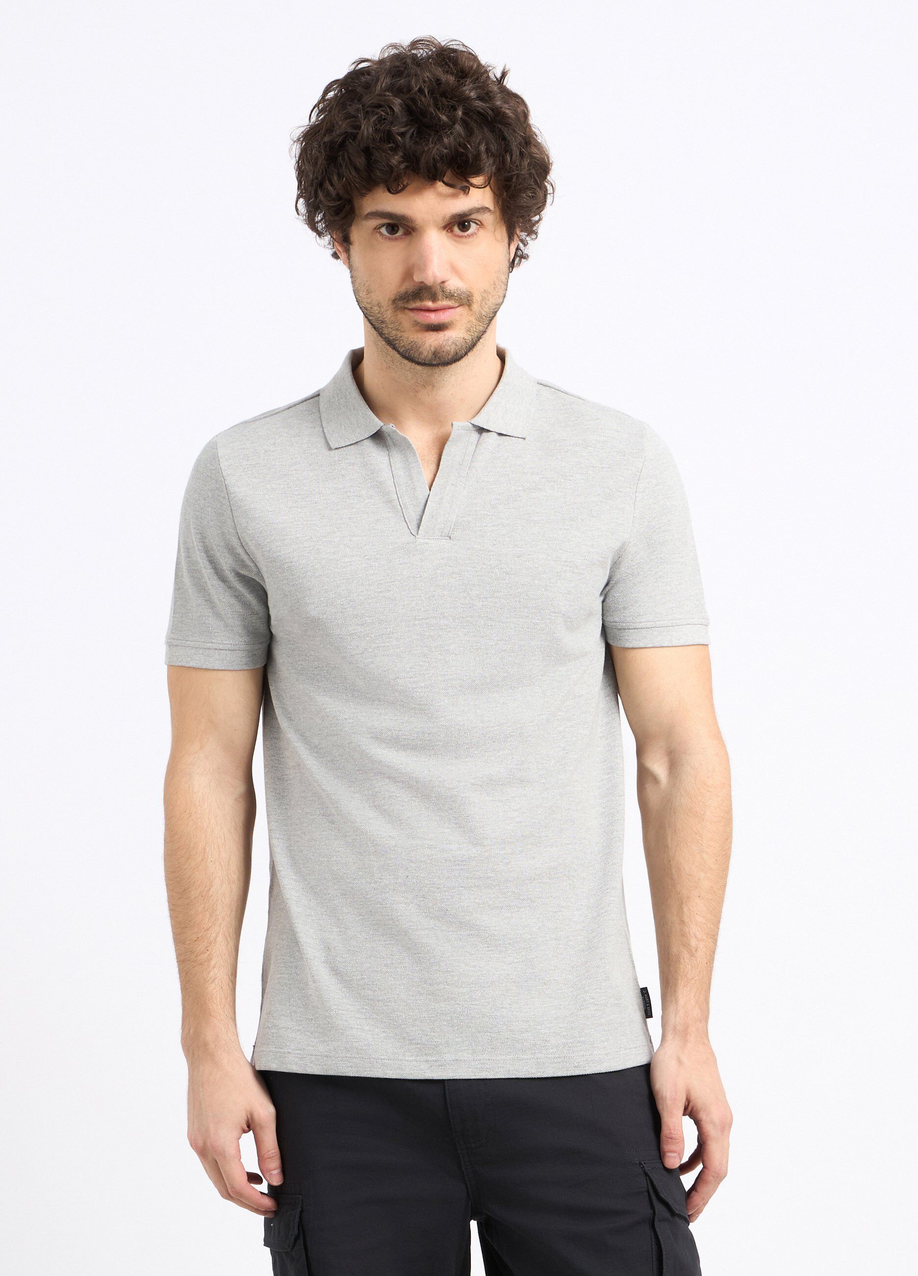 Polo in cotone piquet uomo