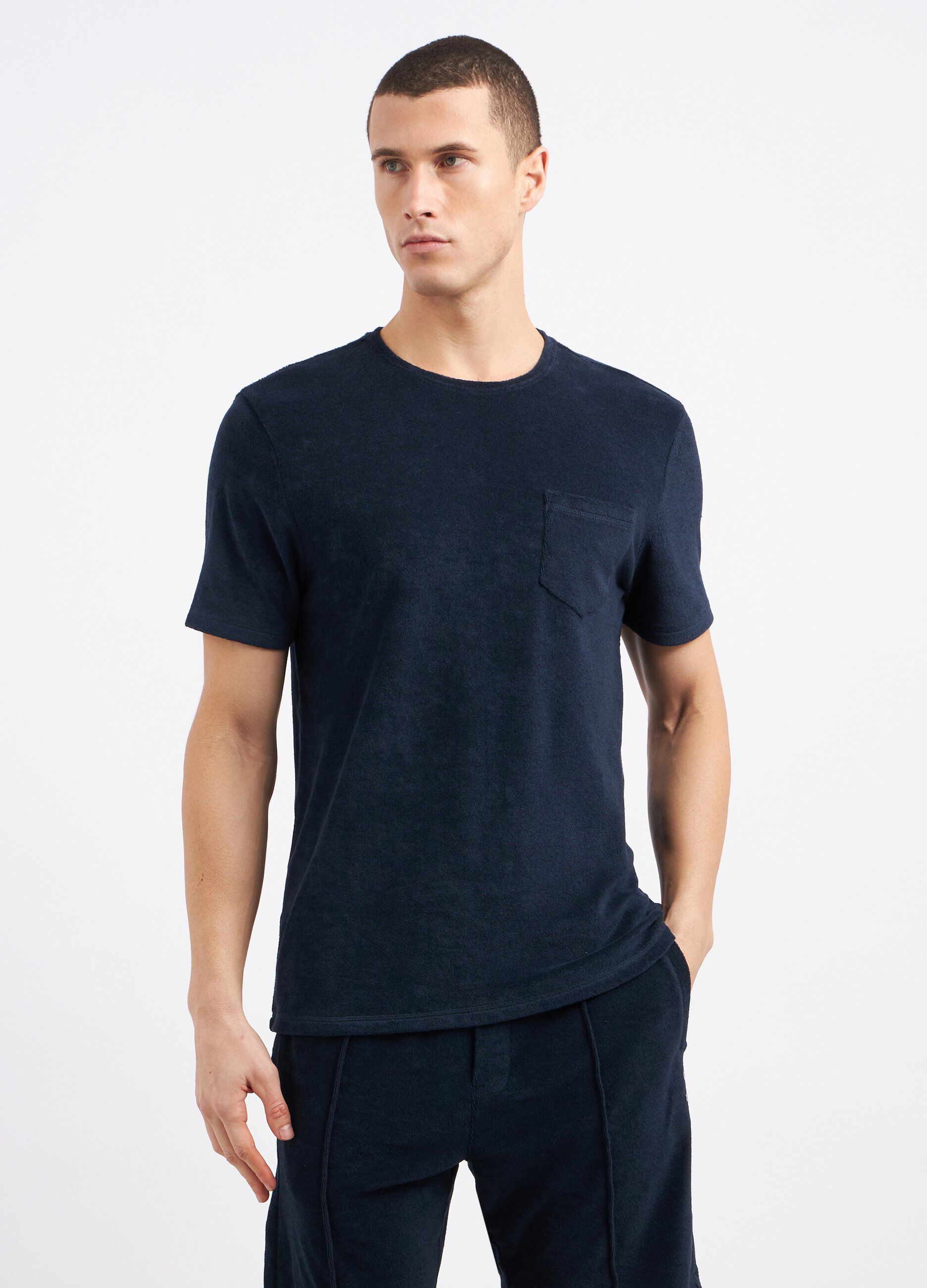 T-shirt in terry uomo