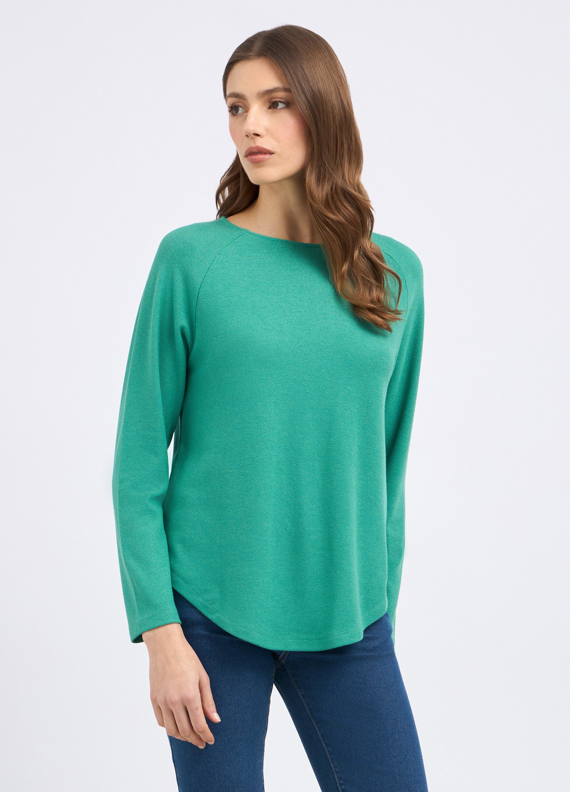 T-shirt in misto viscosa donna