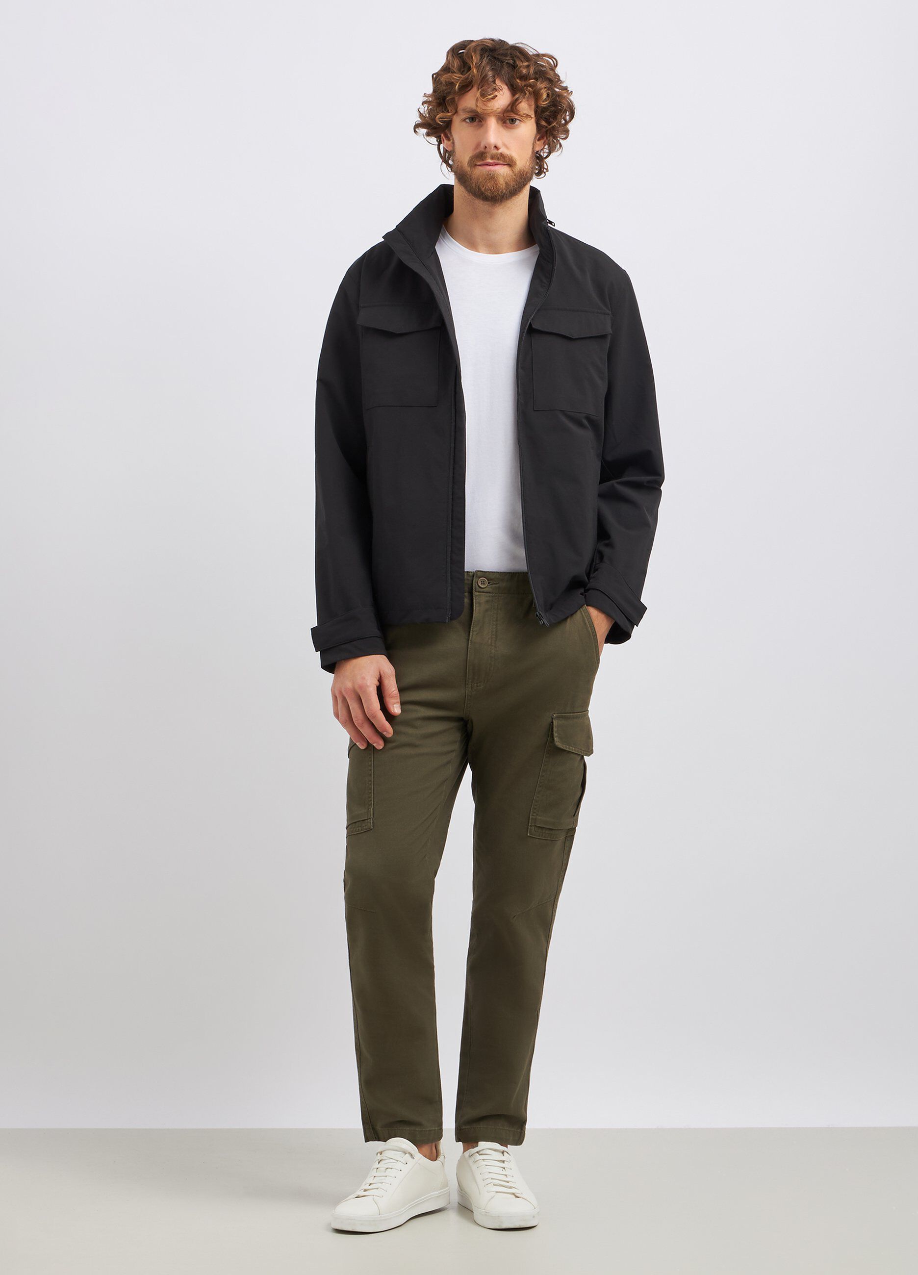 Giacca full zip uomo