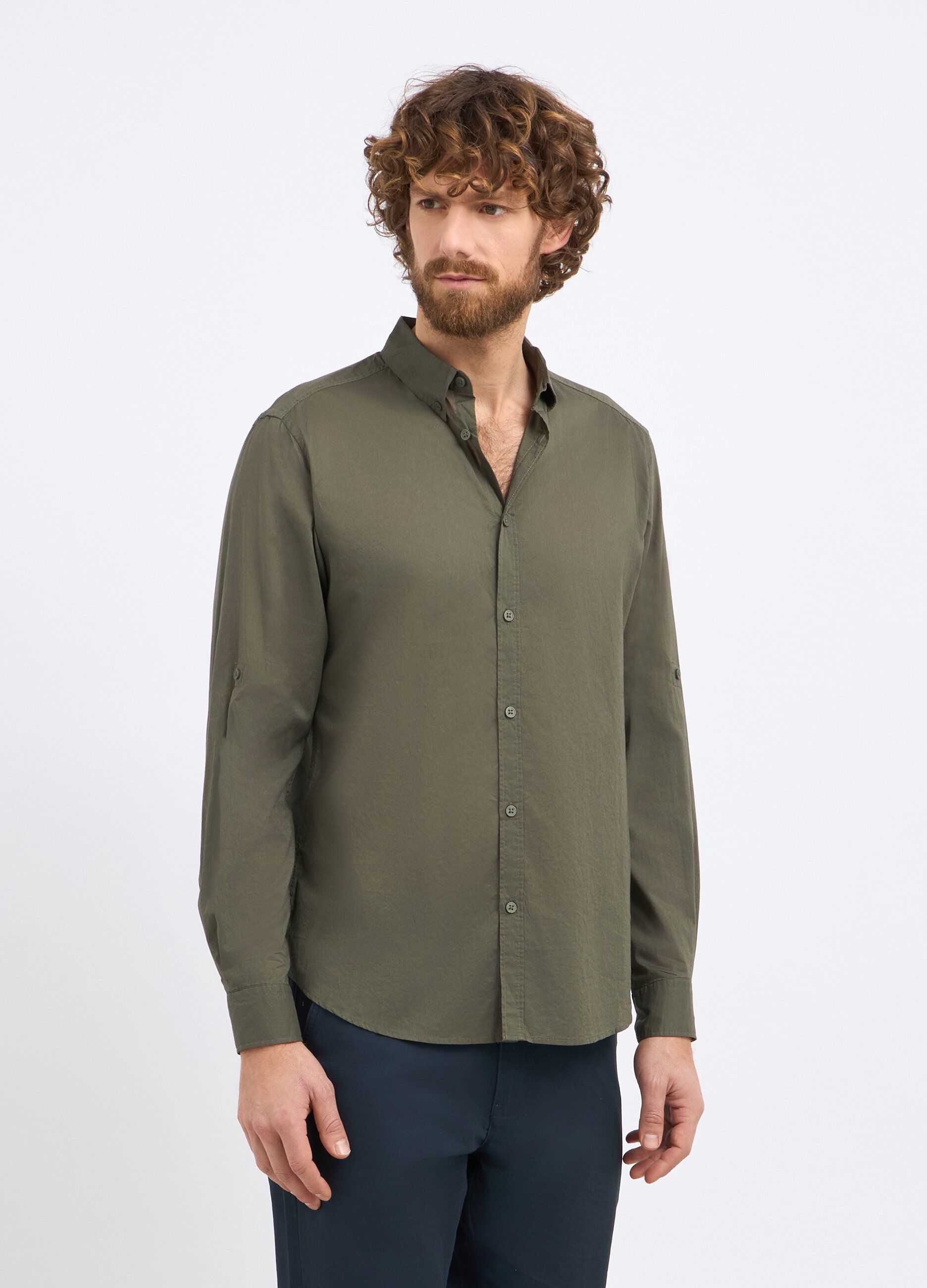 Camicia in puro cotone uomo